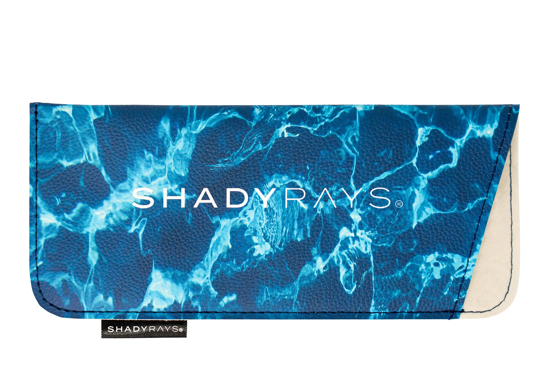 Waves Sunglass Case - Compact Protective Sleeve