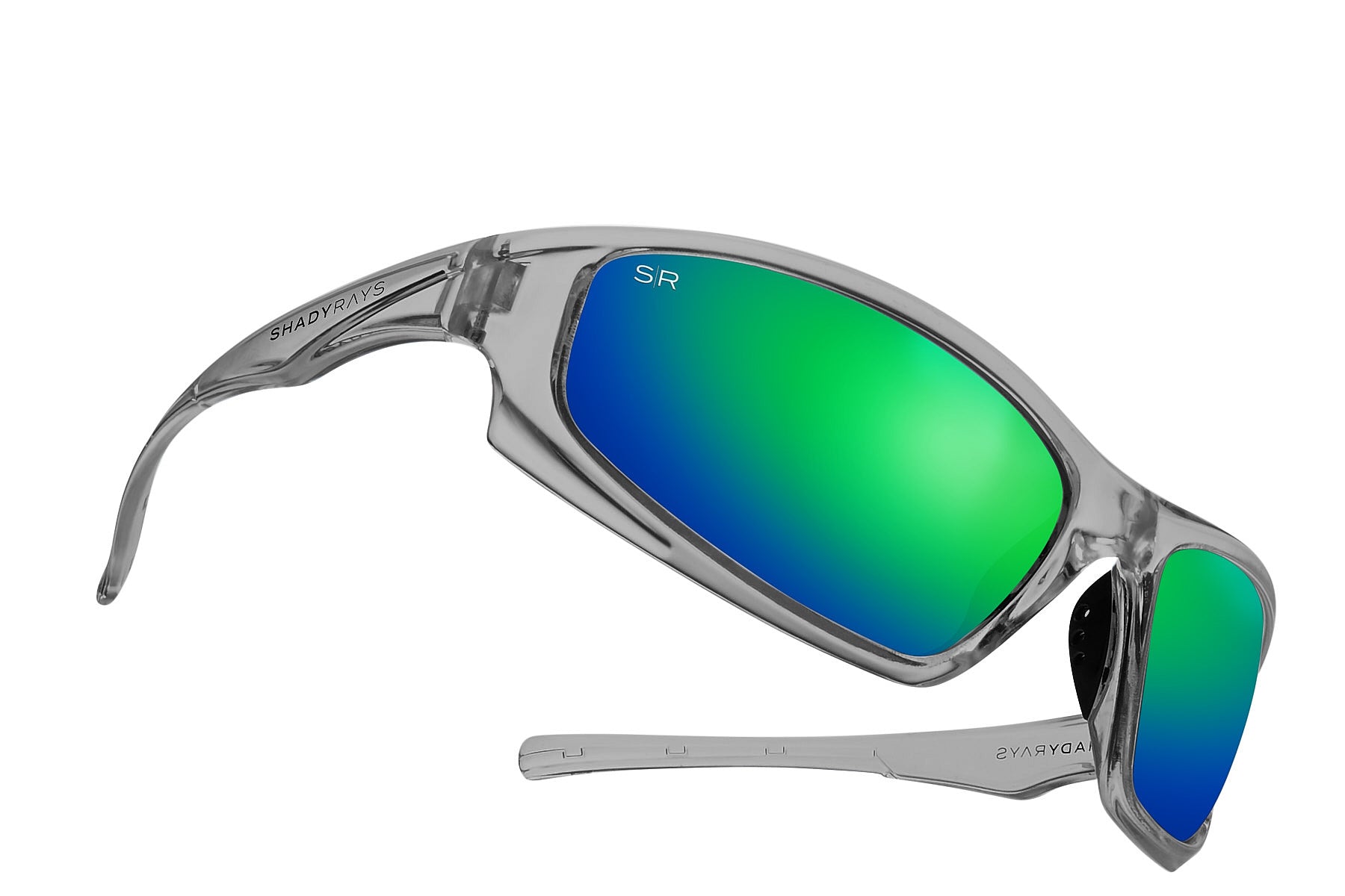 X Series Polarized Sunglasses - Emerald Smoke Lens