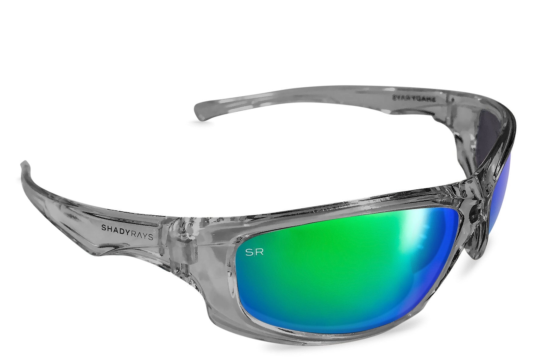X Series Polarized Sunglasses - Emerald Smoke Lens