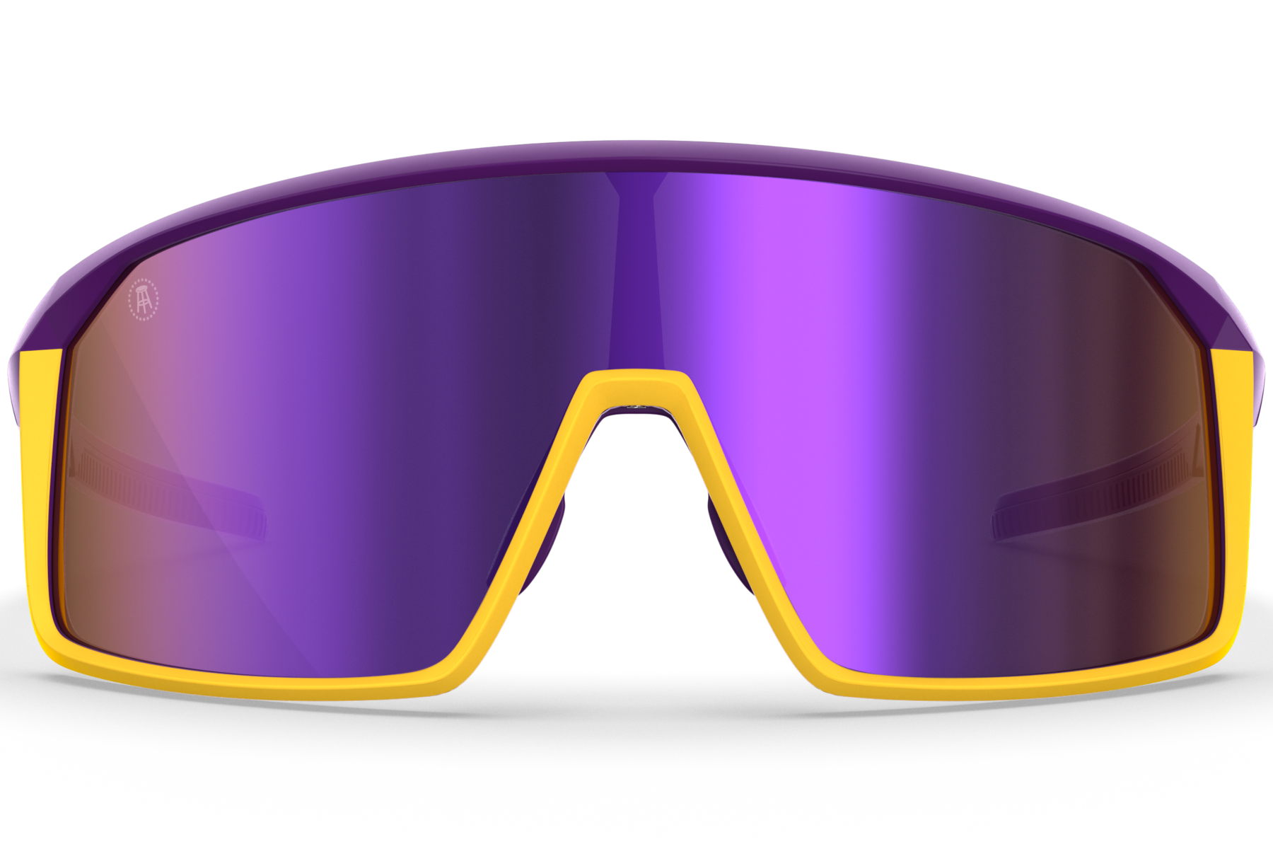 Polarized Rival Barstool - Purple & Yellow Design