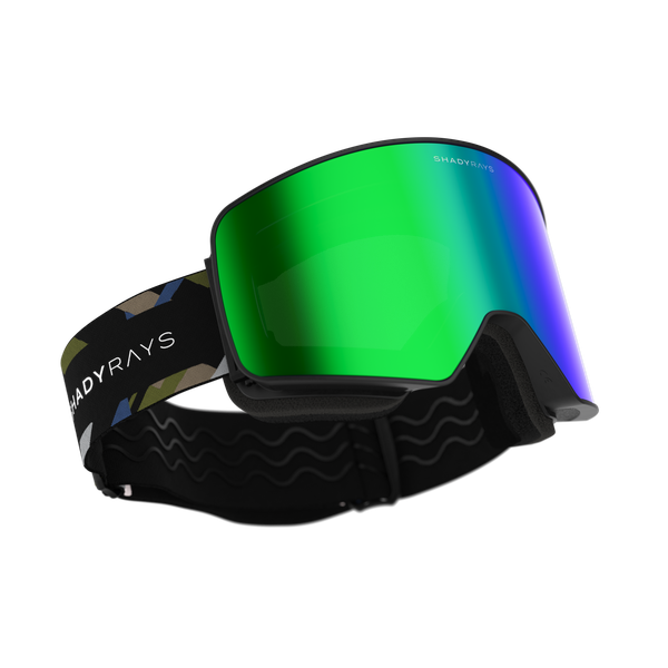 Alpine Emerald Snow Goggles for Winter Sports