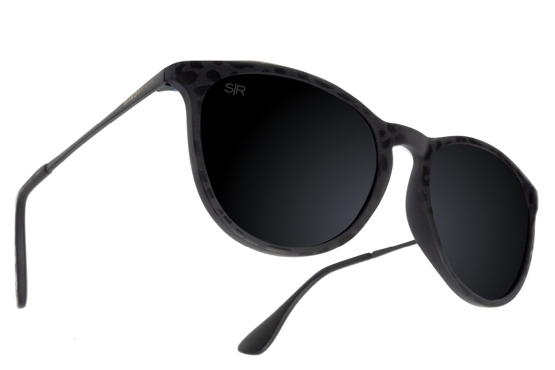 Black Leopard Polarized Sunglasses by Allure