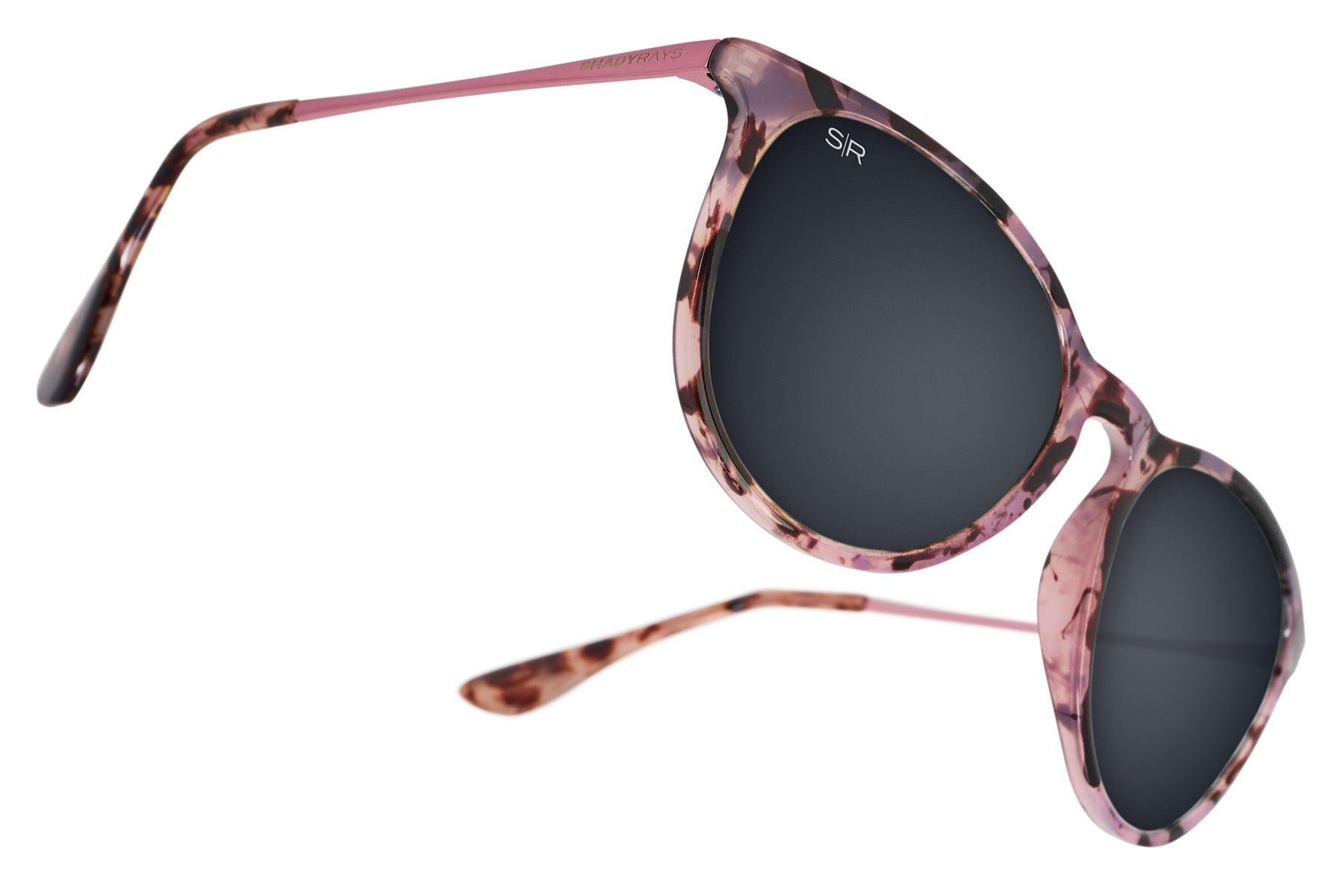 Midnight Pink Tortoise Polarized Sunglasses by Allure