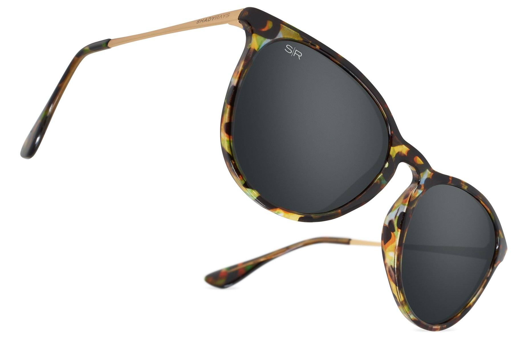 Tortoise Polarized Sunglasses – Classic Mosaic Design