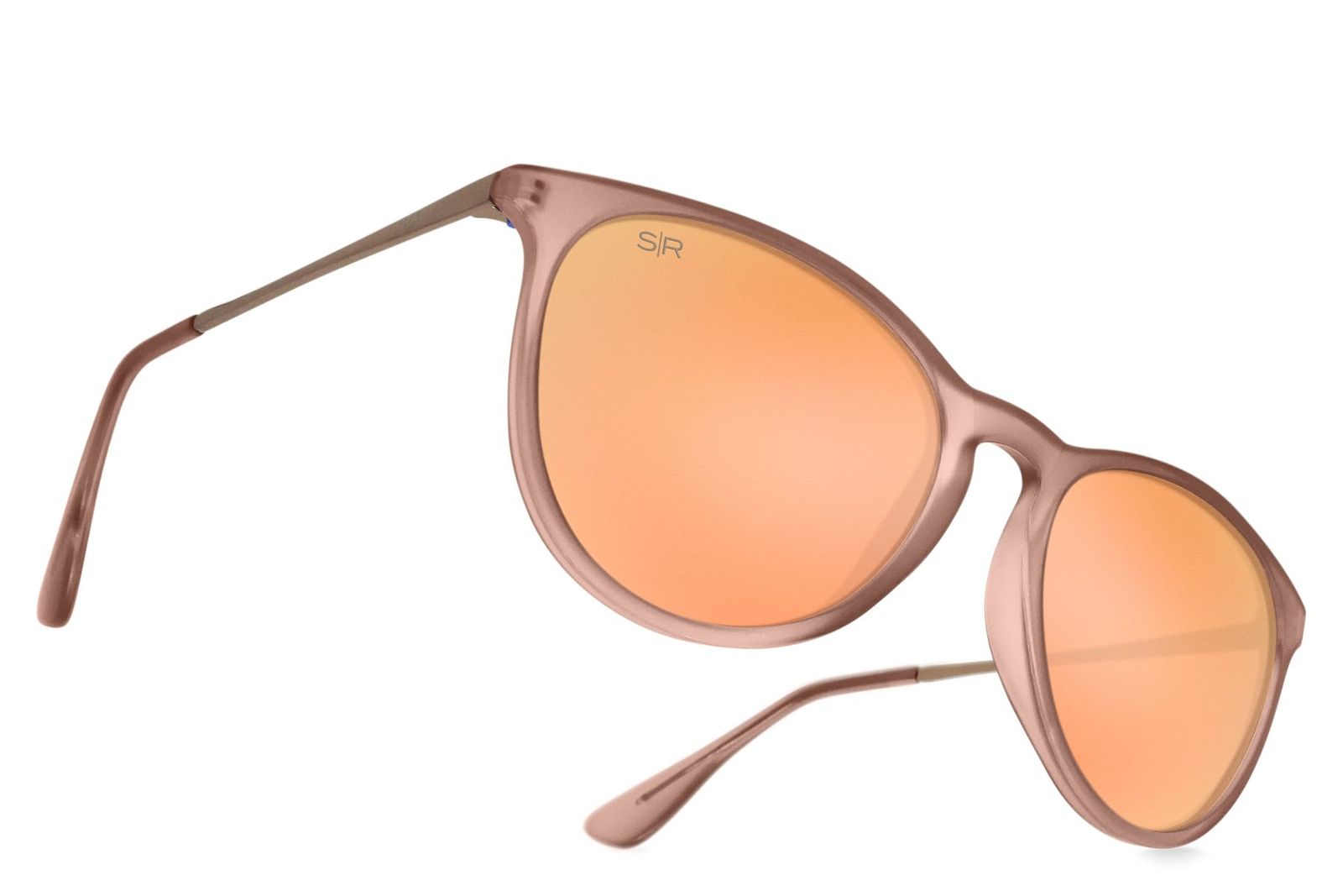 Peach Polarized Sunglasses by Allure