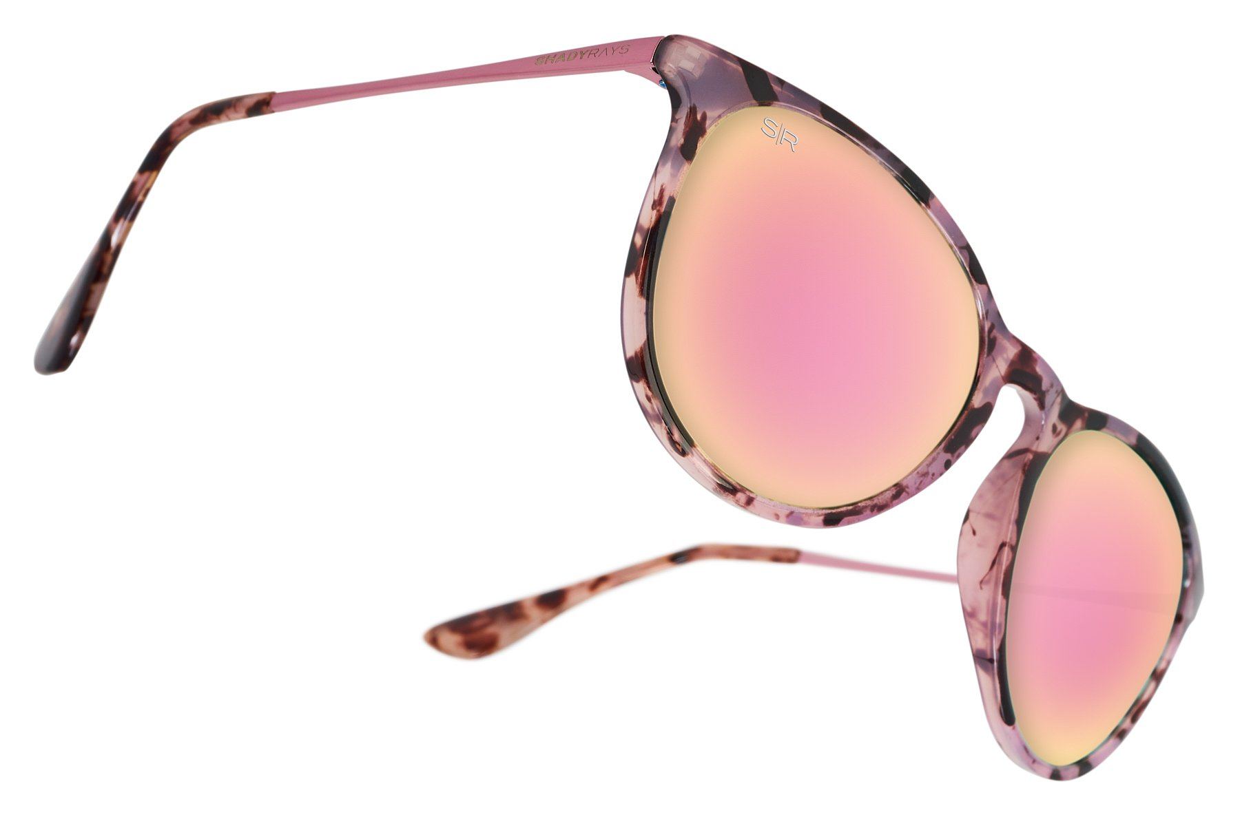 Pink Tortoise Polarized Sunglasses by Allure