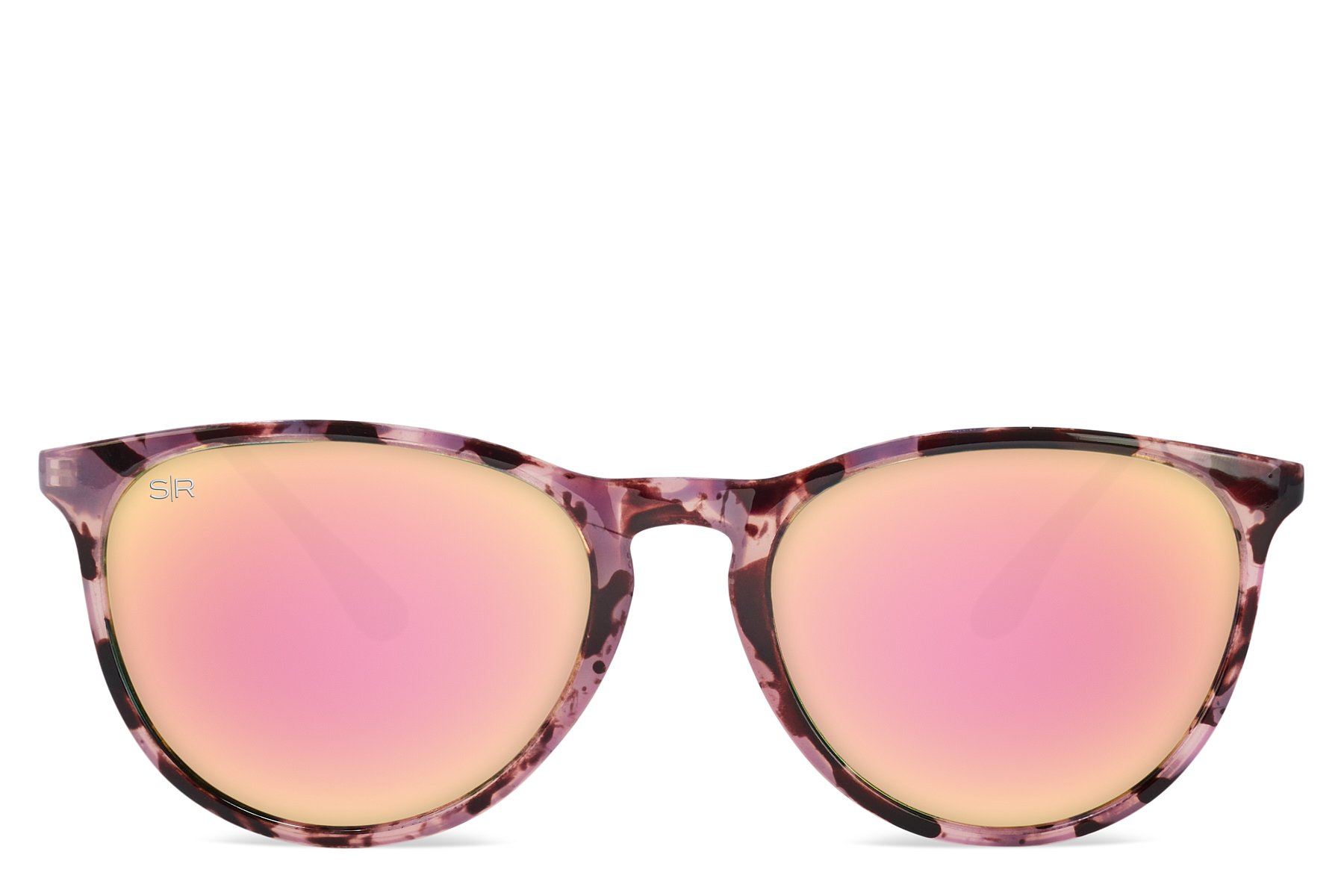 Pink Tortoise Polarized Sunglasses by Allure