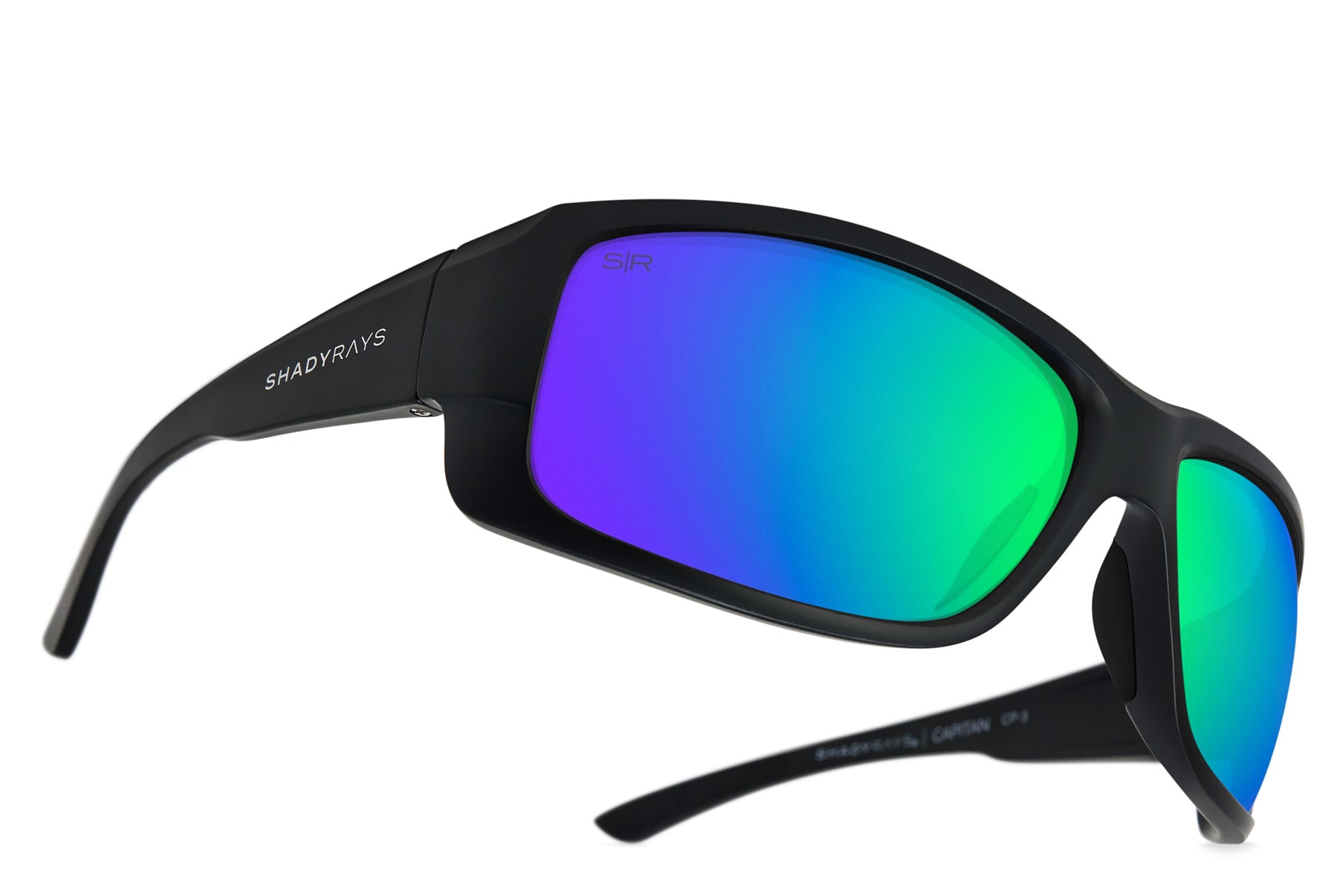 Black Emerald Polarized Sunglasses by Capitan