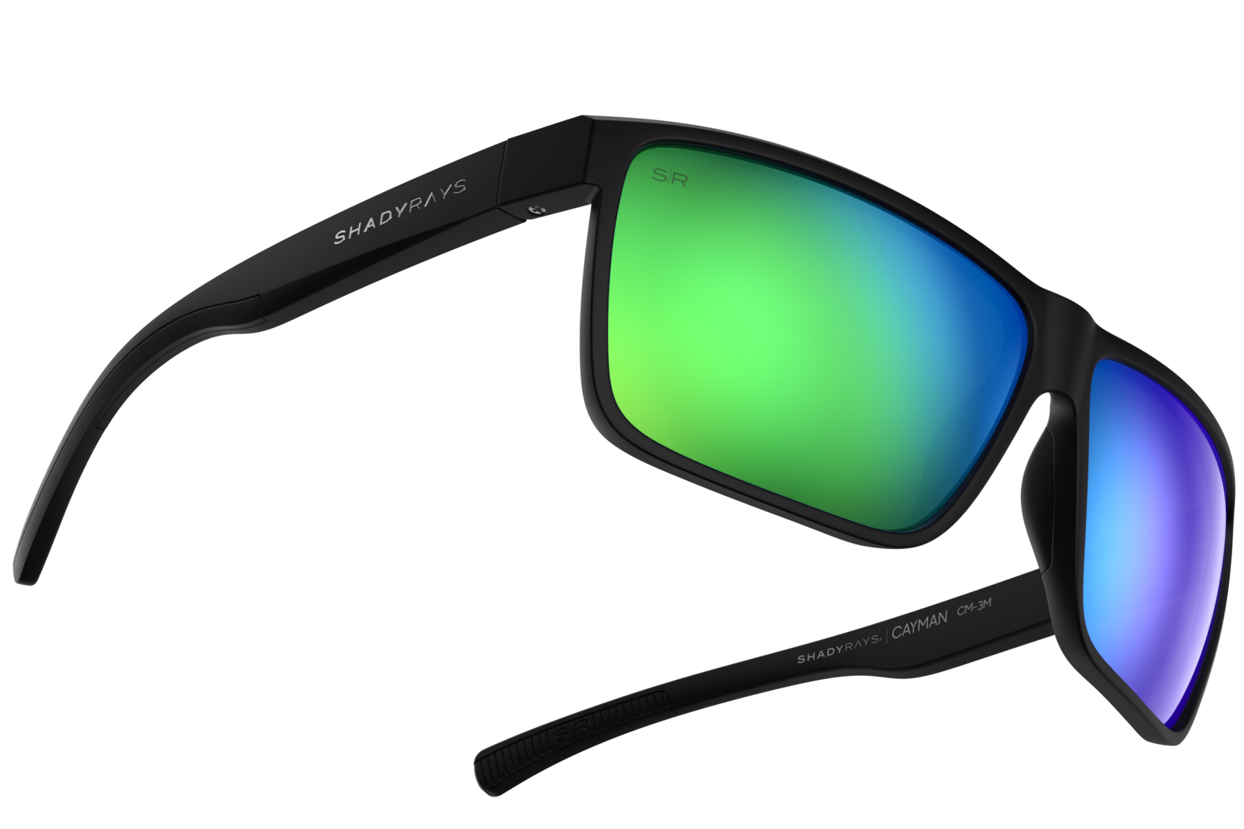 Black Emerald Polarized Cayman Sunglasses