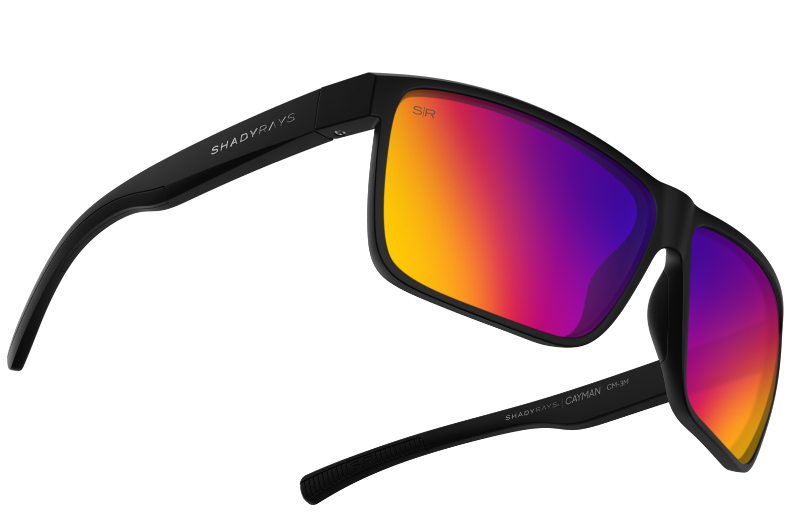 Cayman Black Polarized Sunglasses for Outdoor Sports