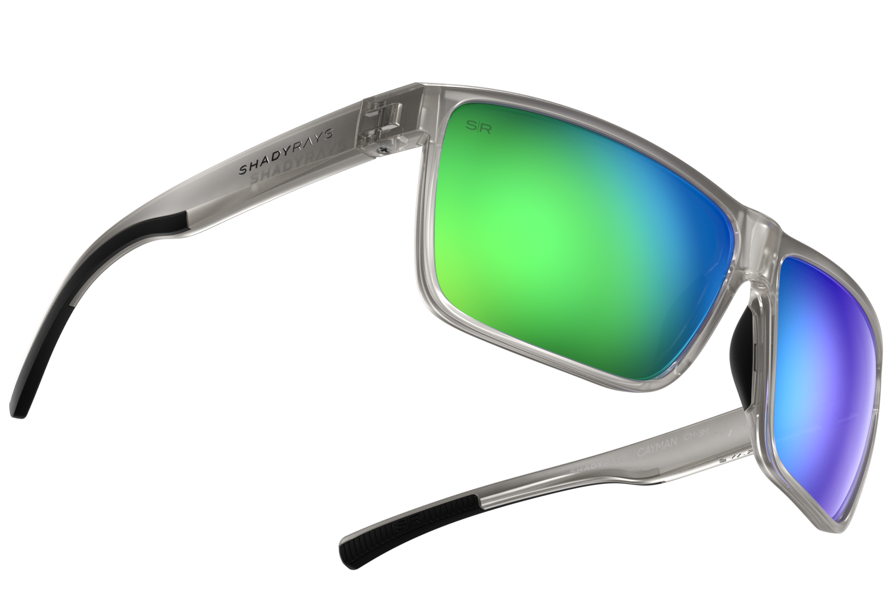 Emerald Smoke Polarized Cayman Sunglasses