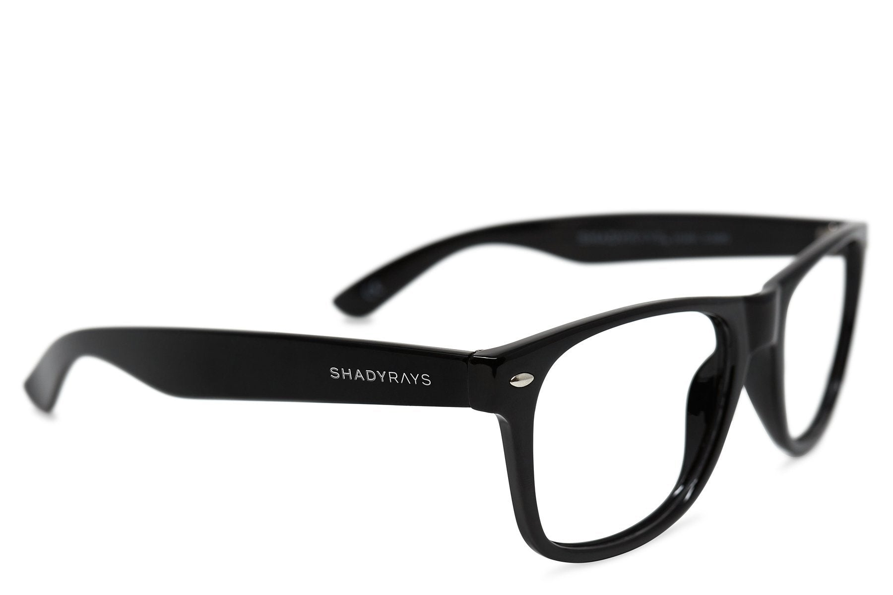 Small Black Rx Glasses – Classic Style