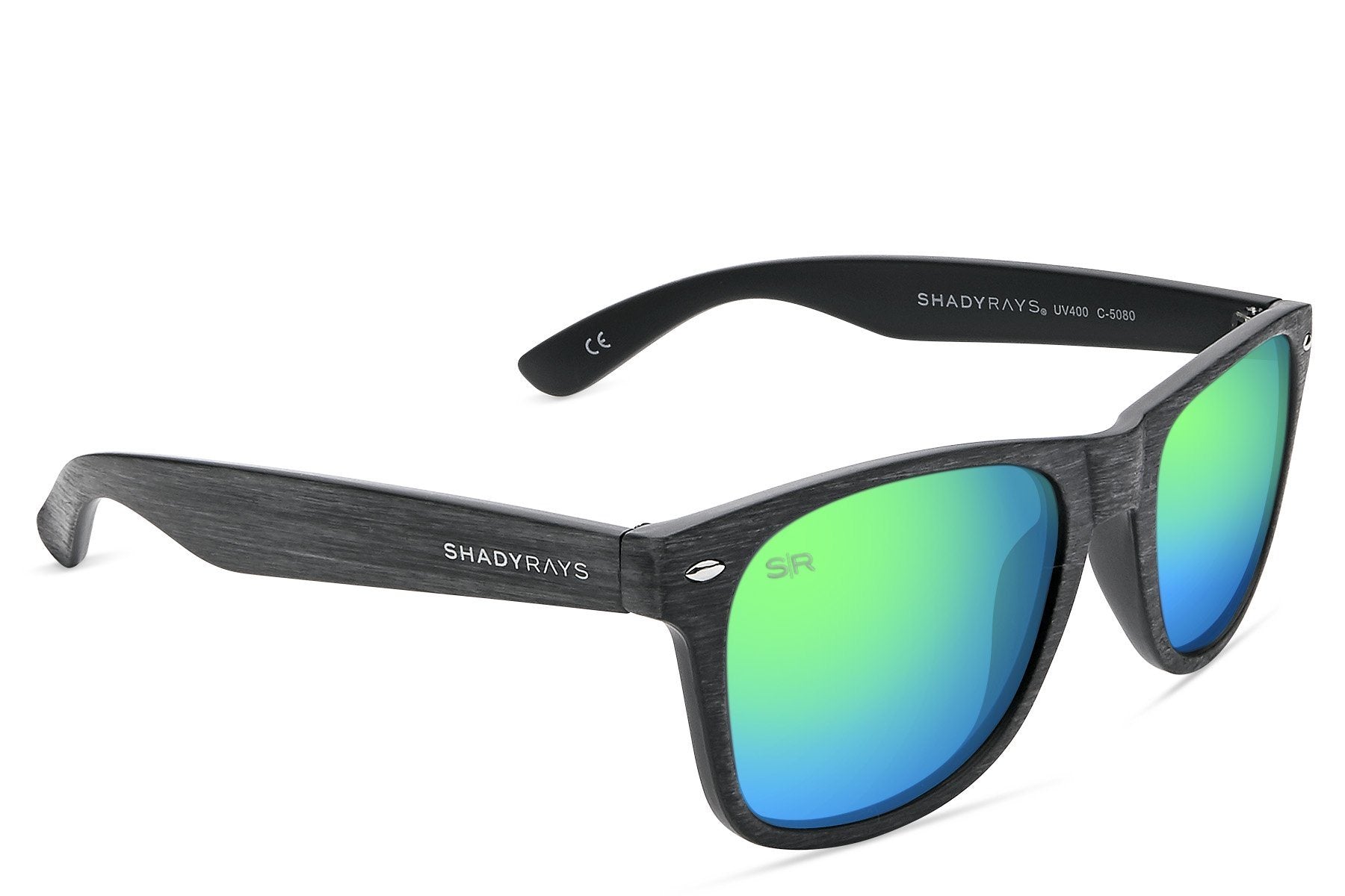 Polarized Black Emerald Sunglasses by Classic Timber