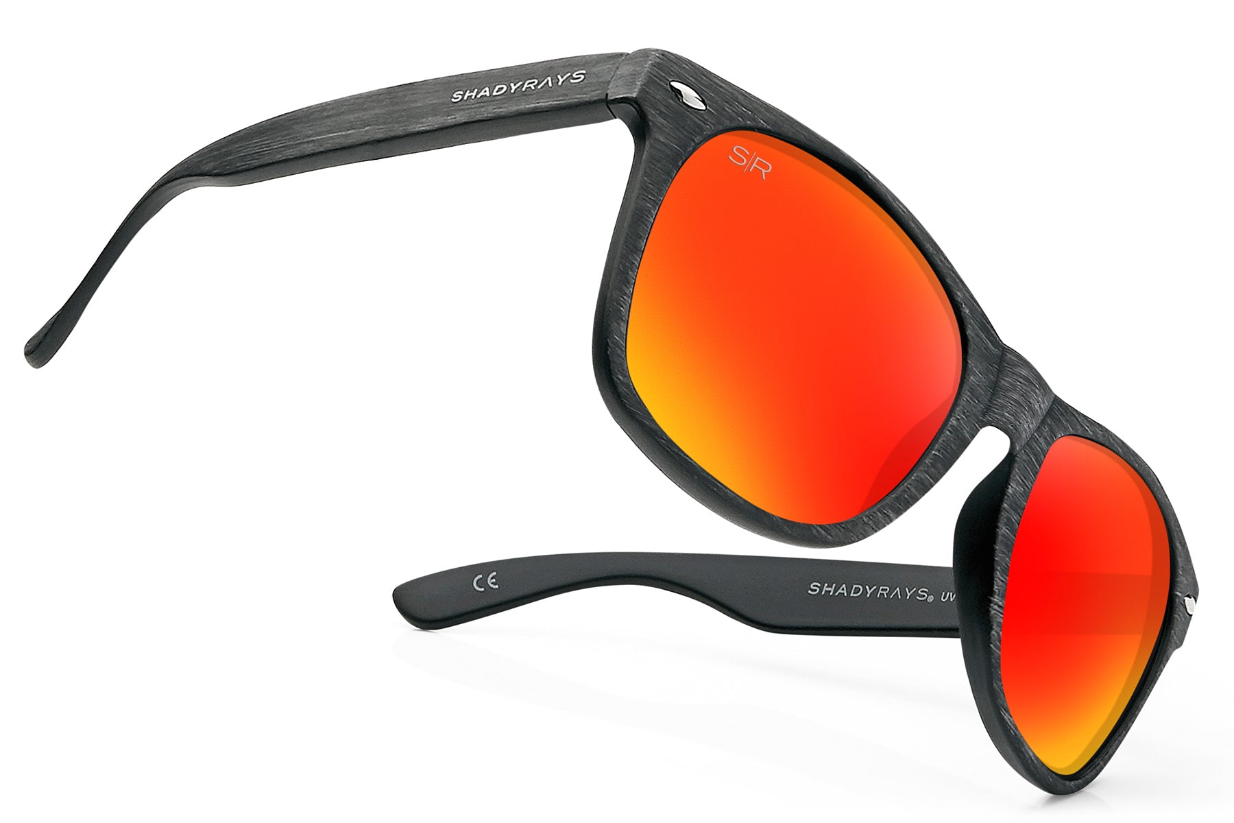 Black Infrared Polarized Sunglasses by Classic Timber