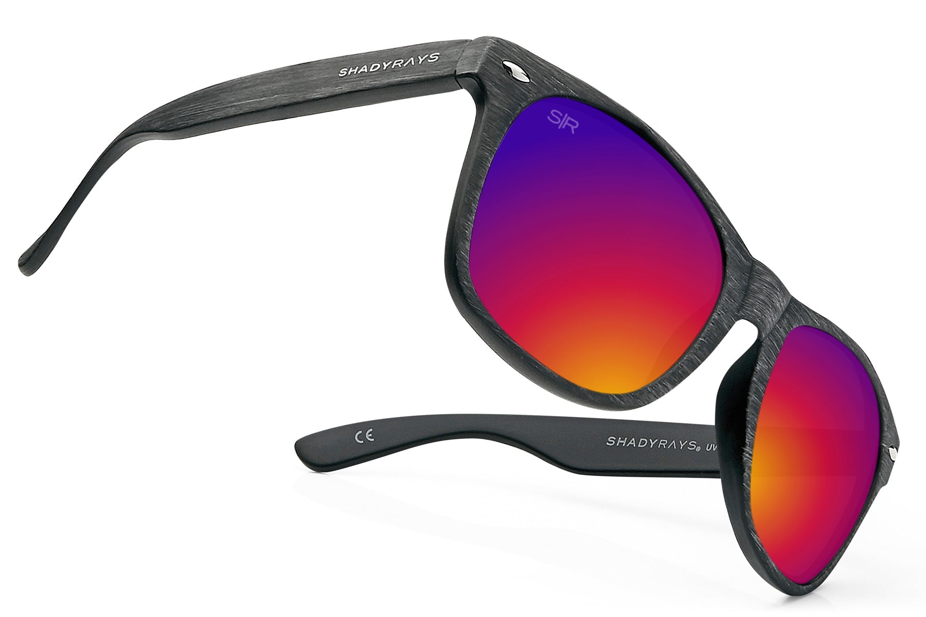 Black Mirage Polarized Sunglasses by Classic Timber