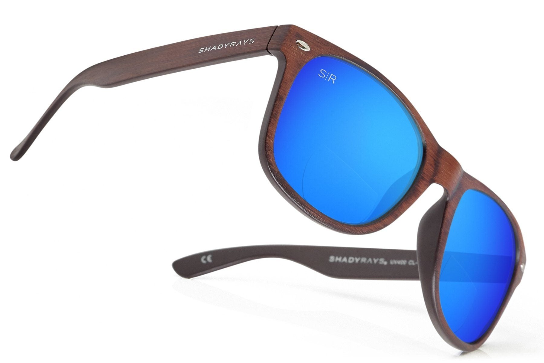 Classic Timber +2.0 Reading Glasses - Ocean Blue