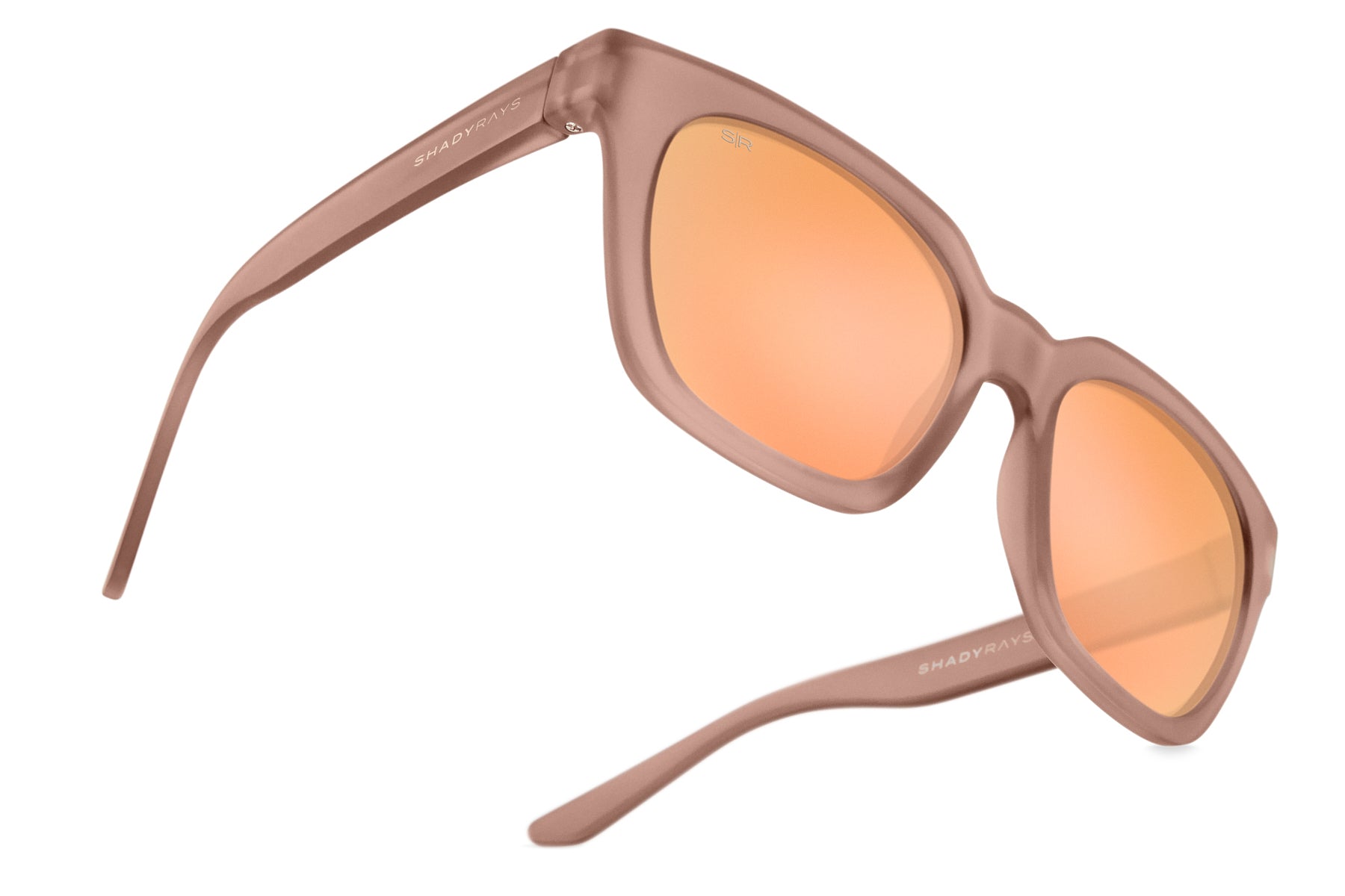 Peach Polarized Sunglasses for Women