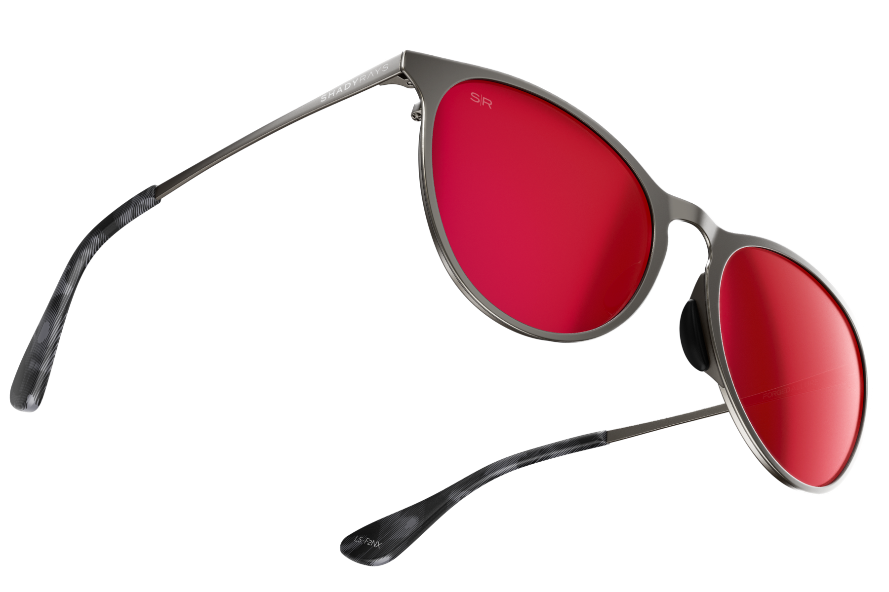 23XI Red Polarized Forged Allure Sunglasses