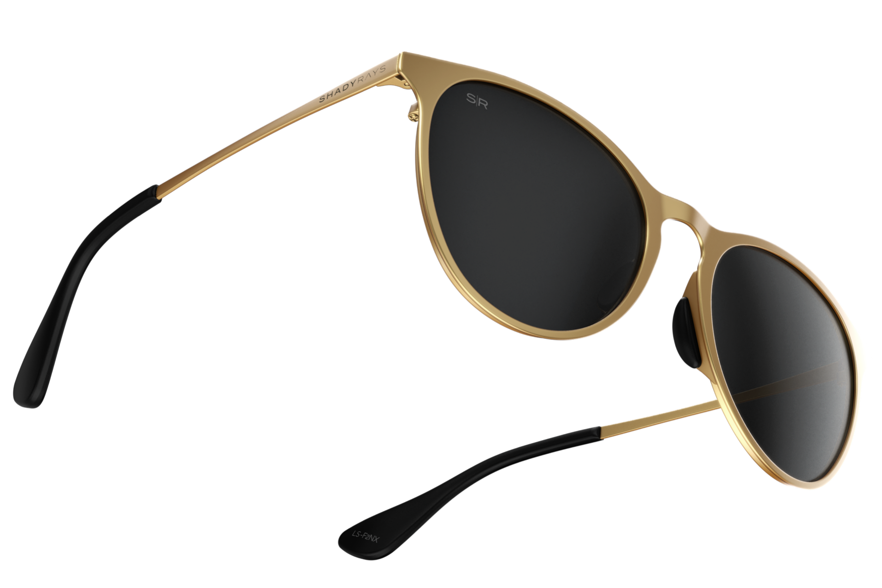 Gold Polarized Forged Allure Sunglasses
