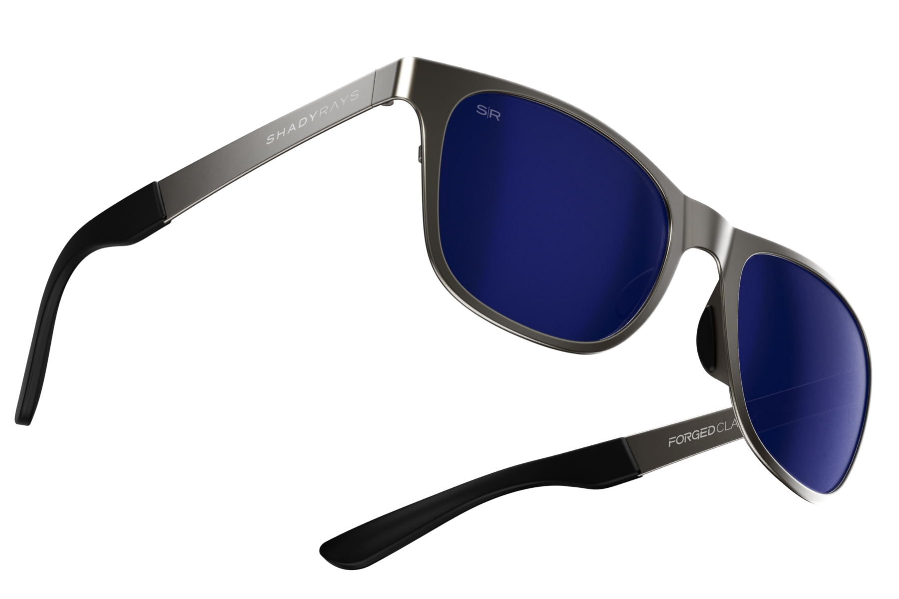 Gunmetal Polarized Forged Classic Sunglasses