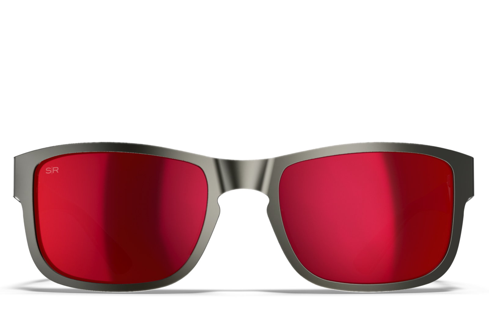 23XI Forged Titan Sunglasses - Red Polarized Lenses