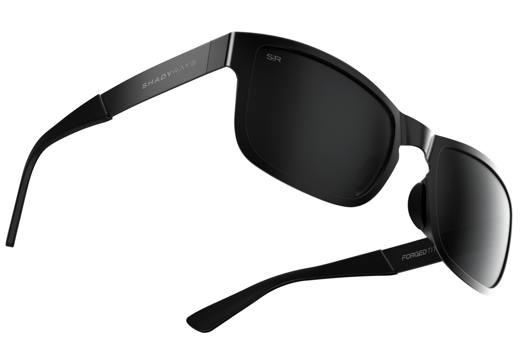 Stealth Polarized Forged Titan Sunglasses