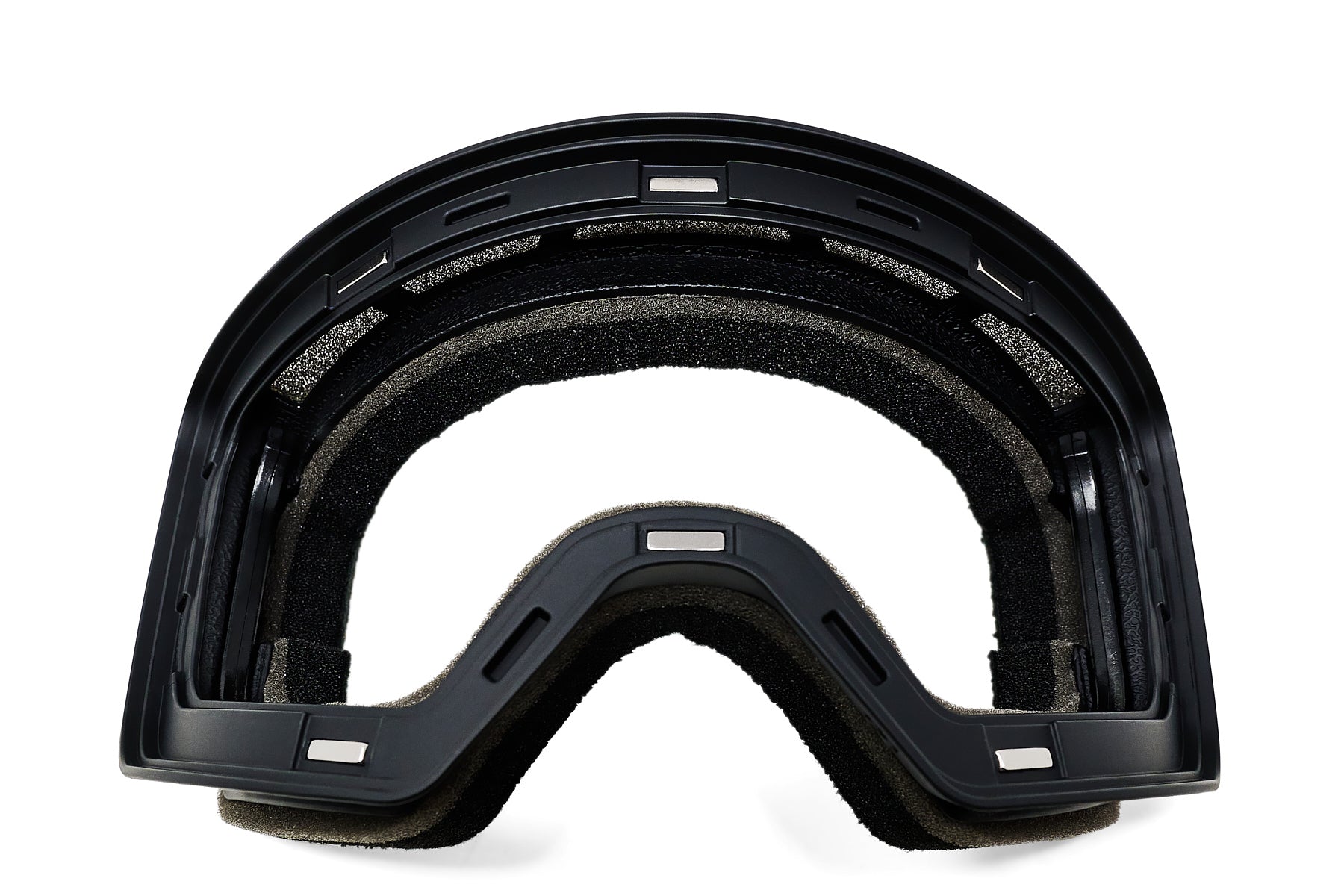 Frontier Magnetic Snow Goggles - Black Frame & Strap