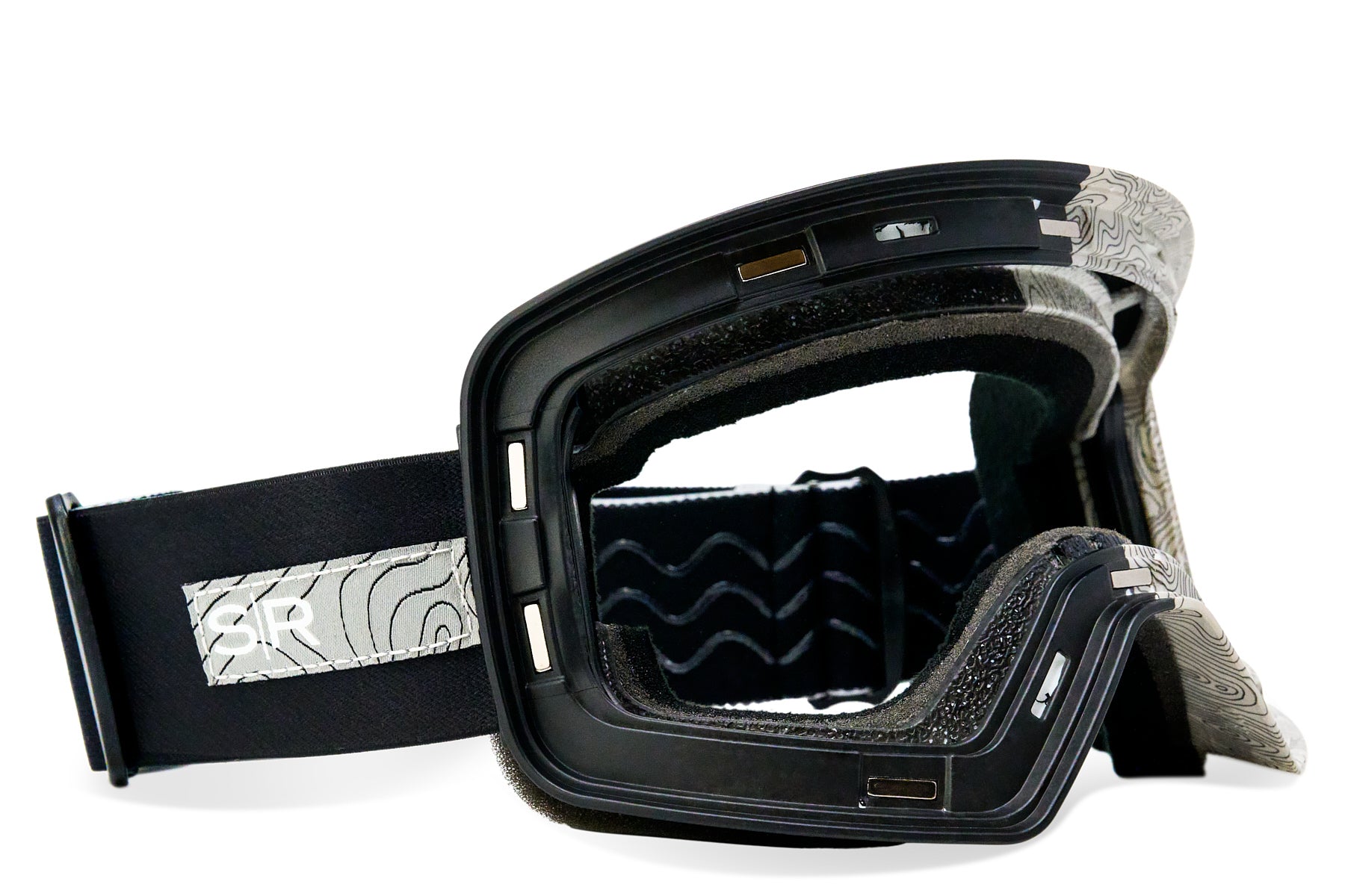 Frontier Stealth Snow Goggles - Magnetic Frame & Strap