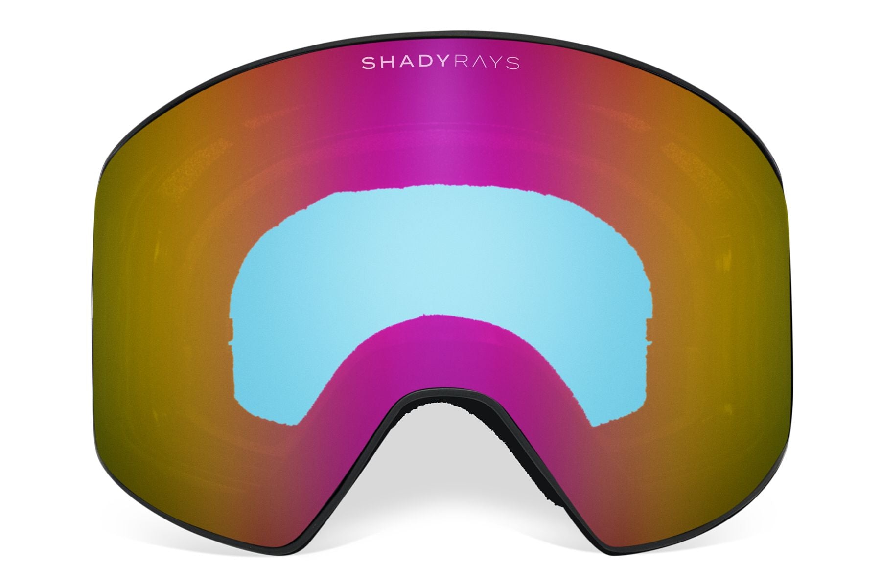 Crystal Pink Snow Goggle Lens for Clear Vision