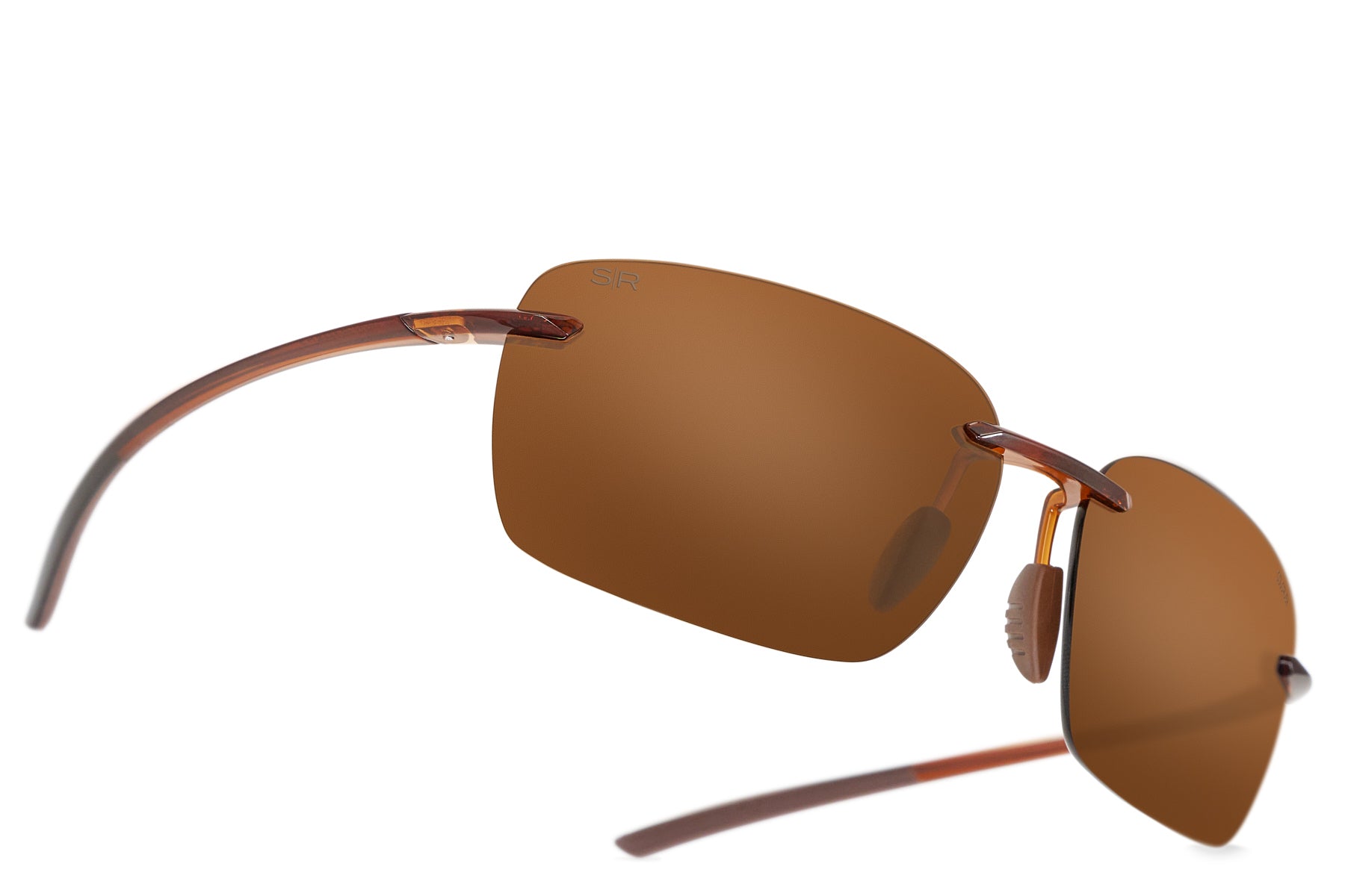 Amber Polarized Matte Sunglasses by Huron