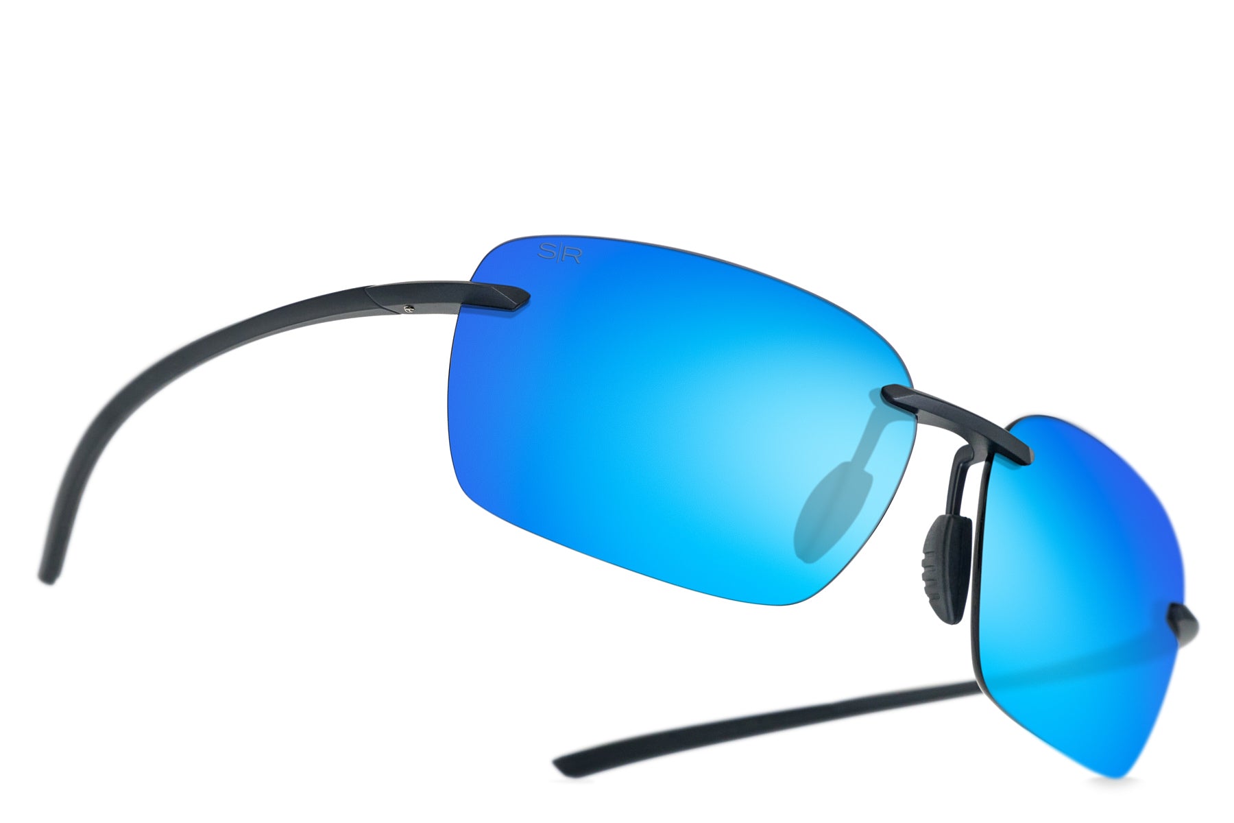 Polarized Huron Sunglasses in Matte Black