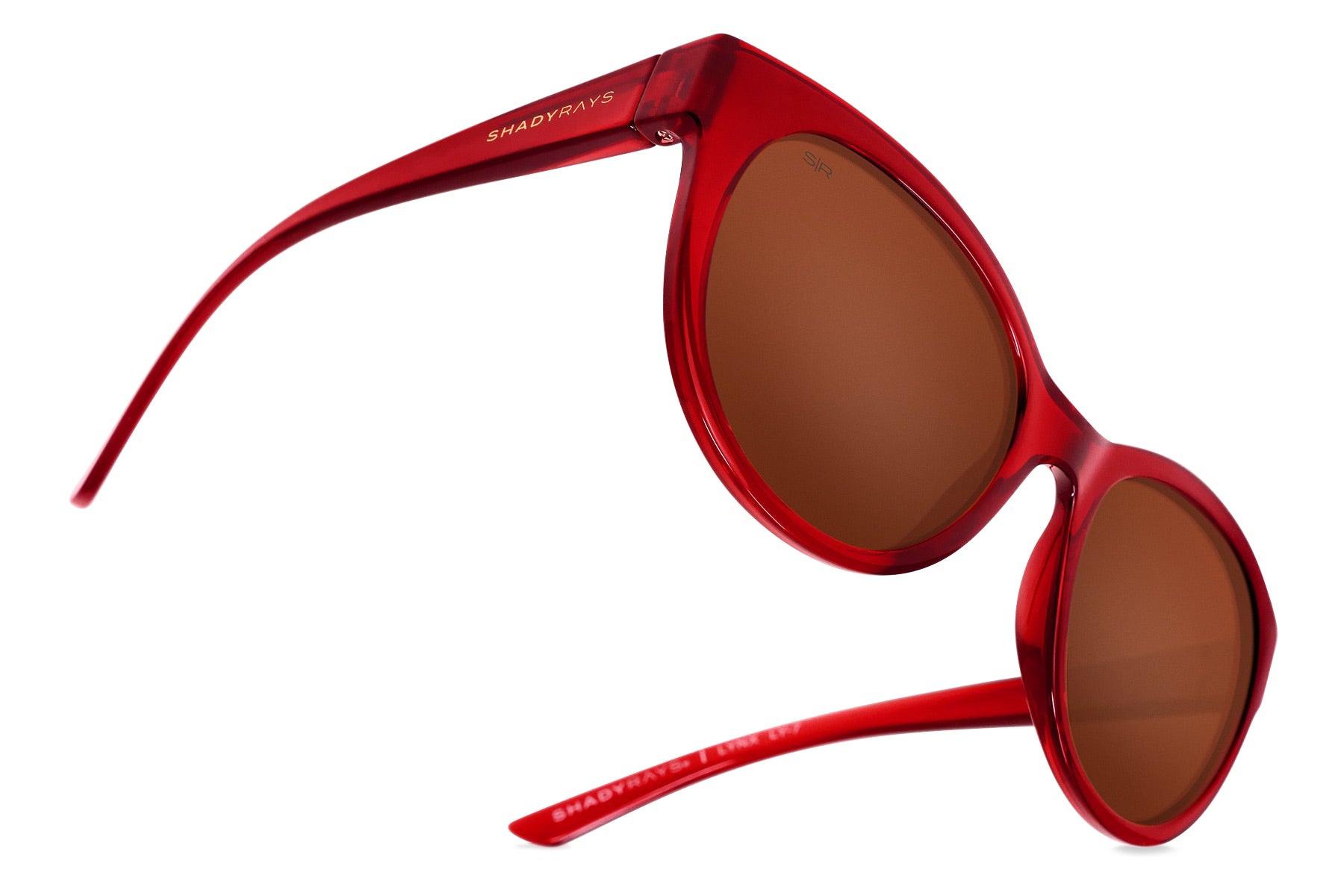 Lynx Polarized Sunglasses - Mahogany Lens