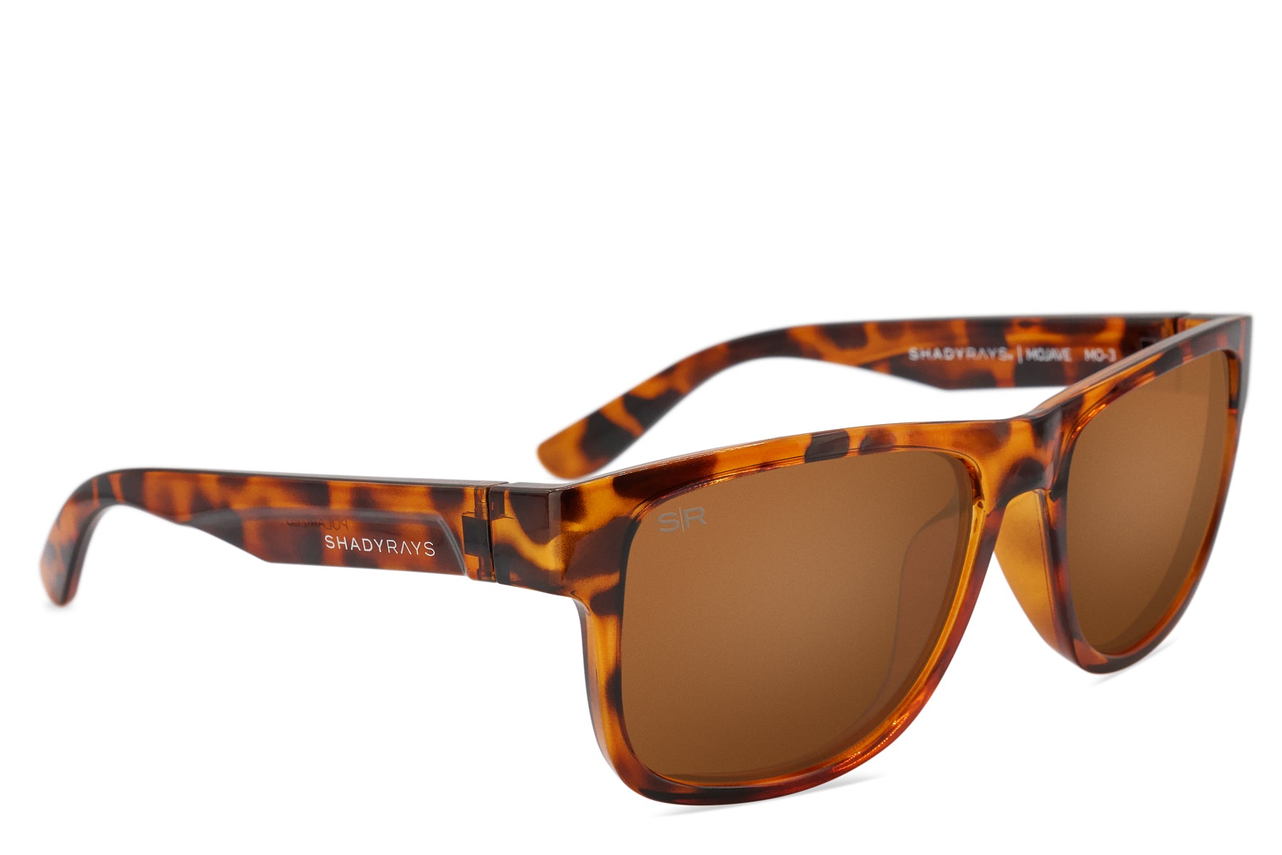 Polarized Amber Tortoise Sunglasses by Mojave