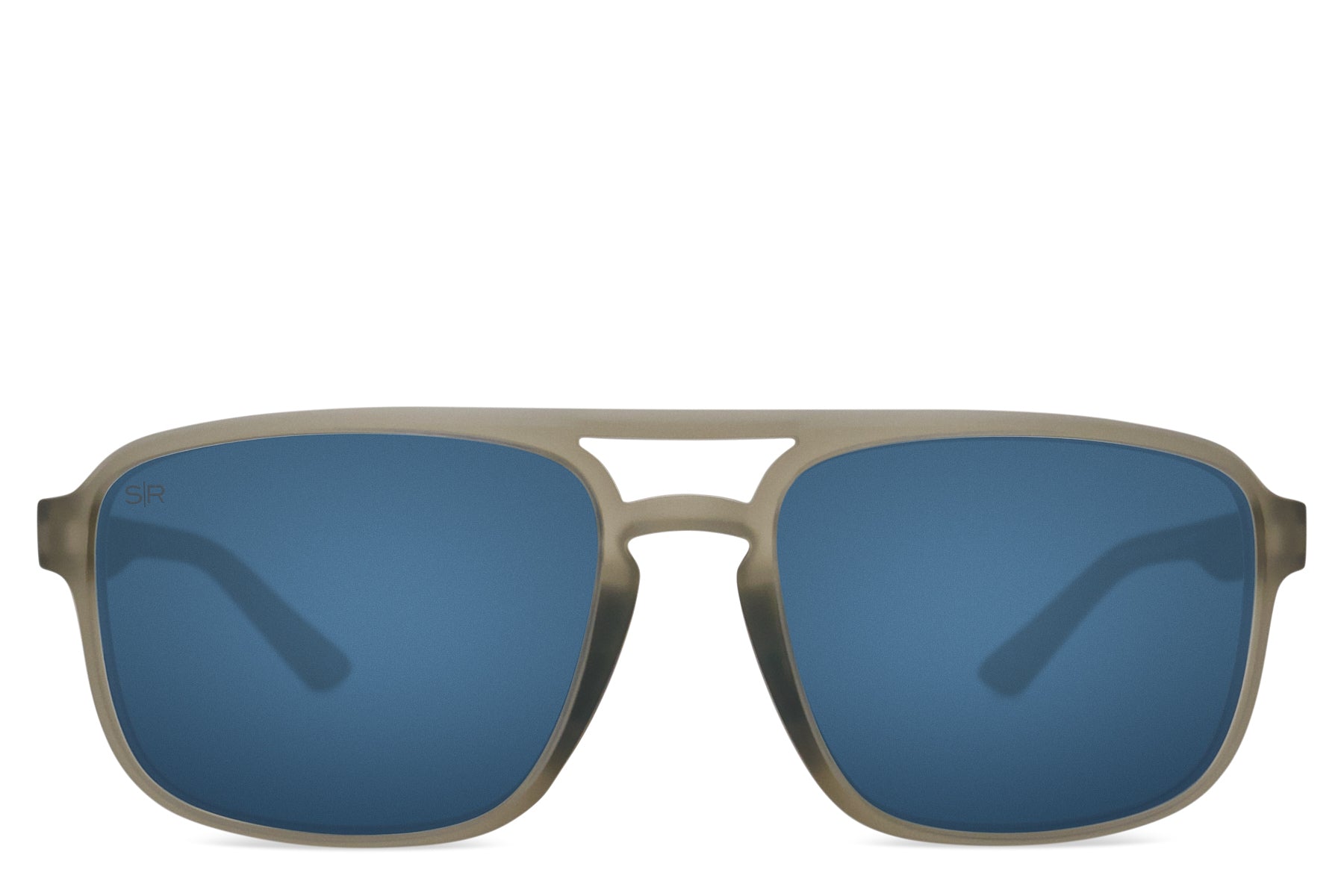 Polarized Navigator Crossover Sunglasses - Navy Smoke