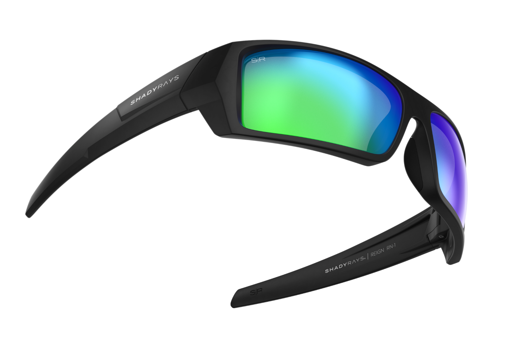 Black Emerald Polarized Sunglasses by Reign