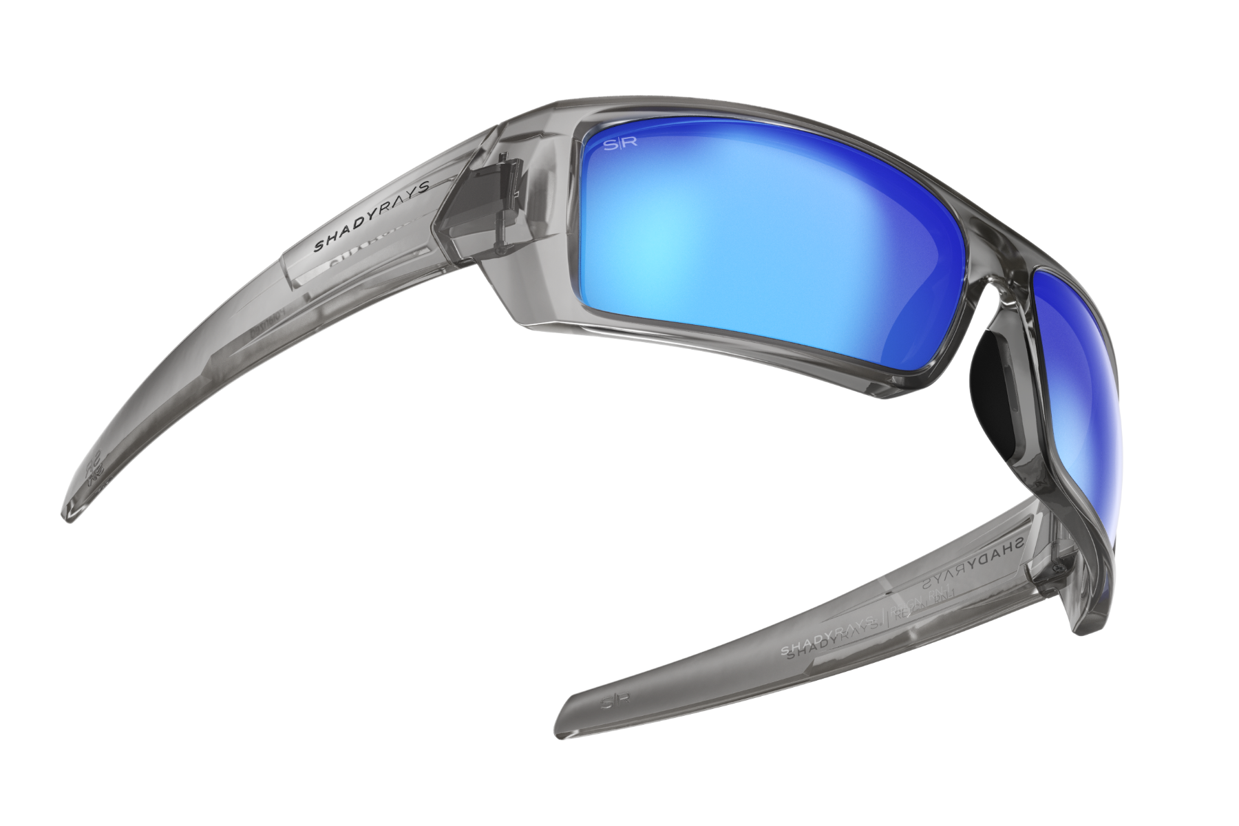Reign Polarized Glacier Smoke Sunglasses