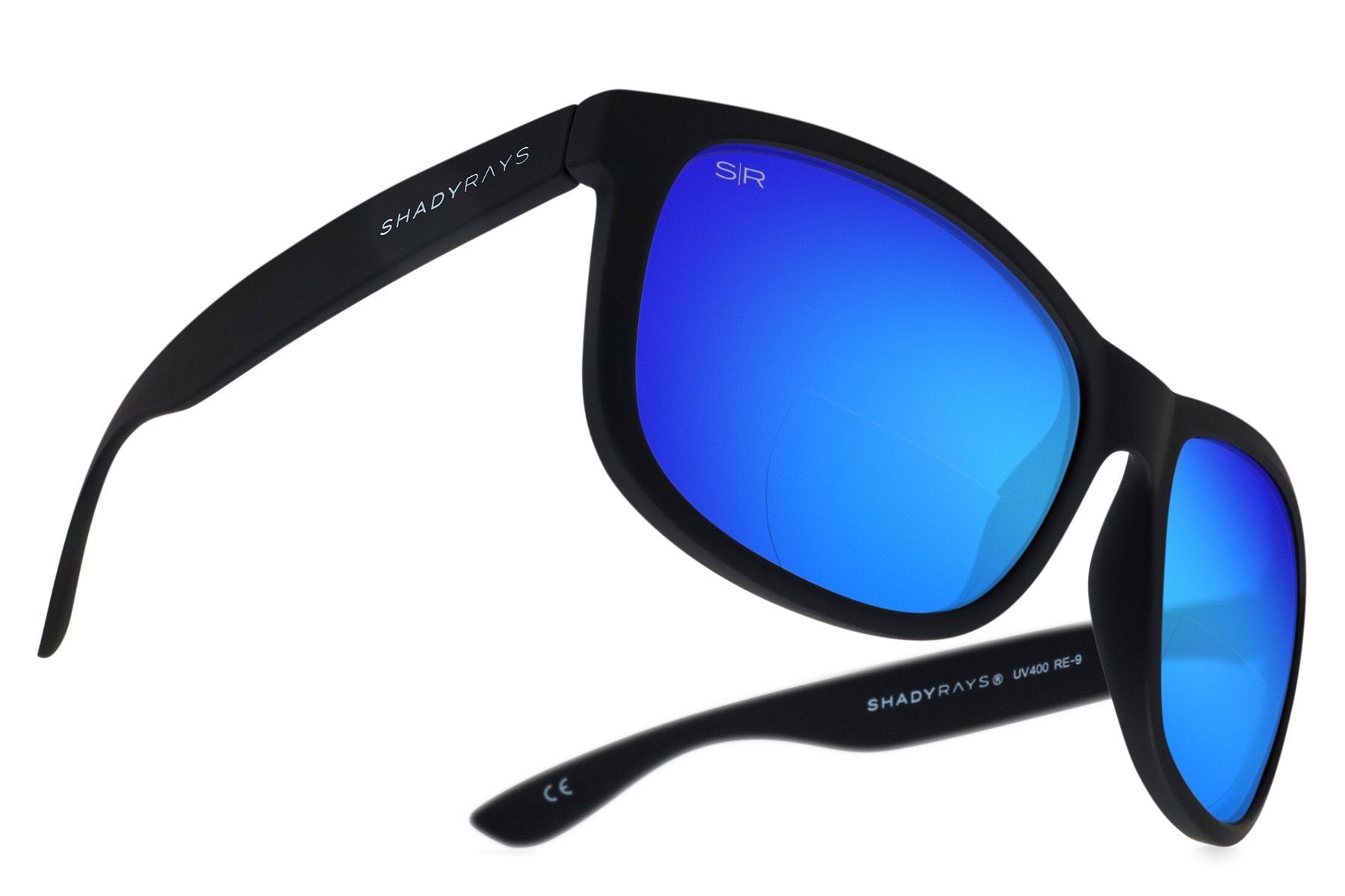 Black Glacier +2.5 Reading Glasses