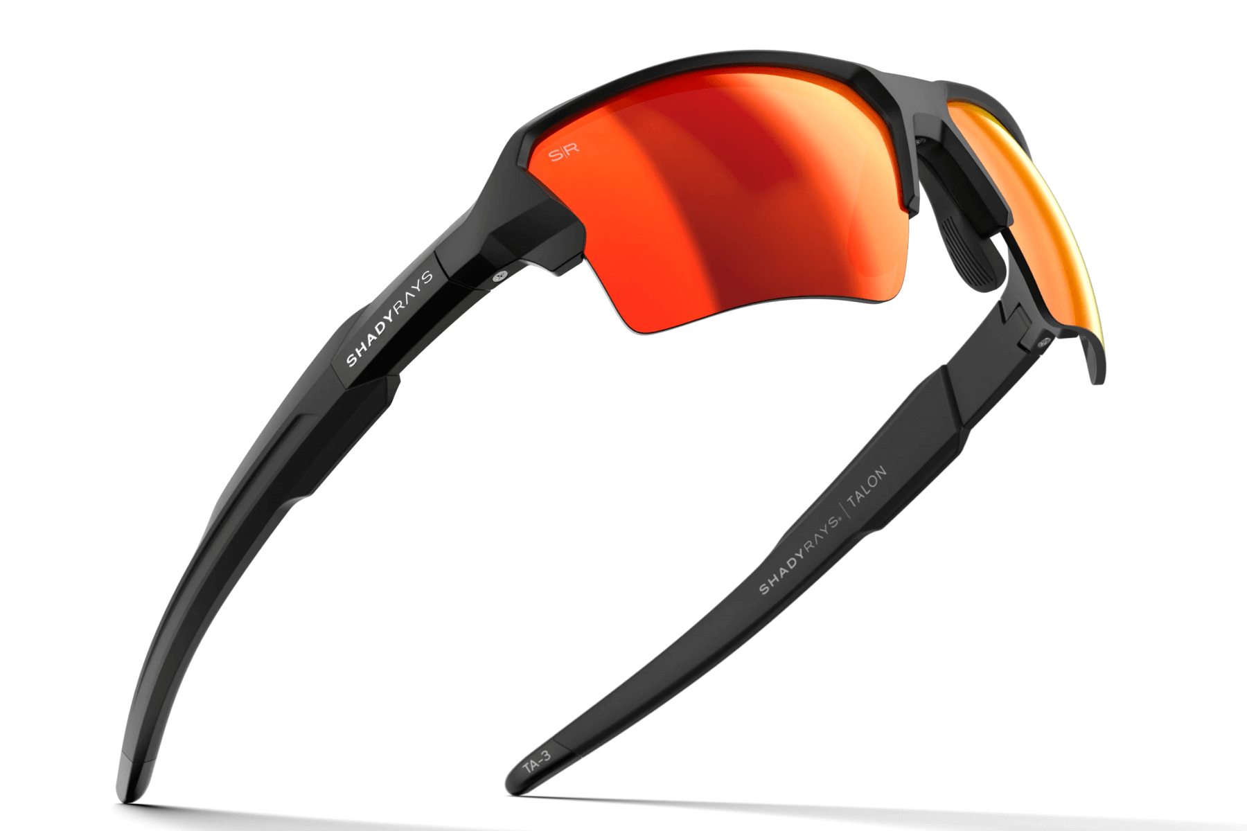 Black Infrared Polarized Talon Sunglasses