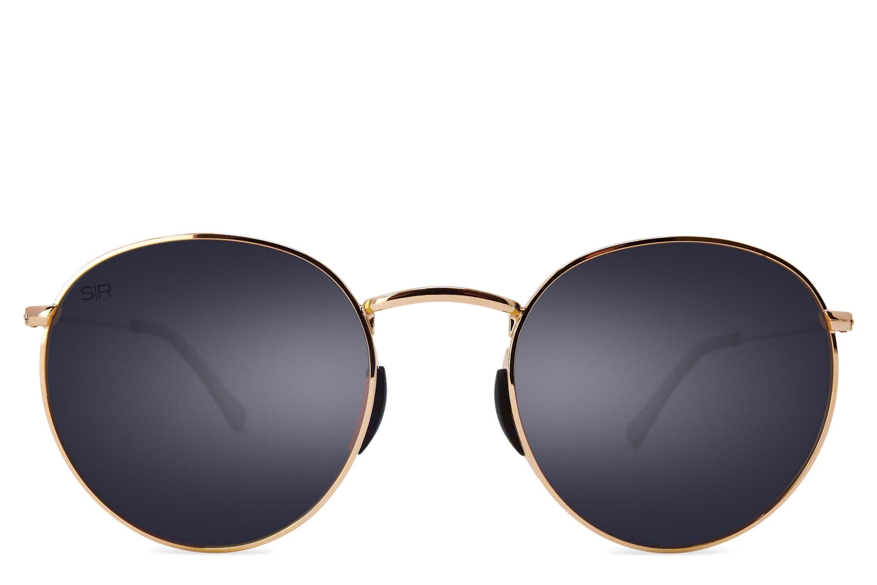 Black Gold Polarized Tangle-Free Sunglasses