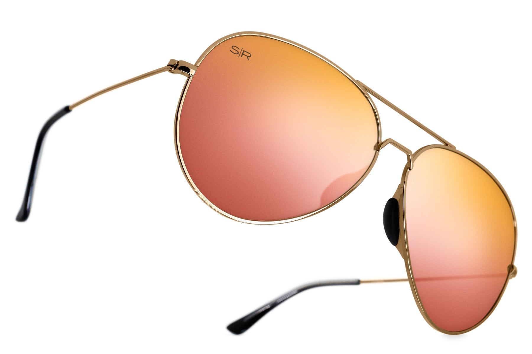 Polarized Aviator Sunglasses – Tangle-Free Design