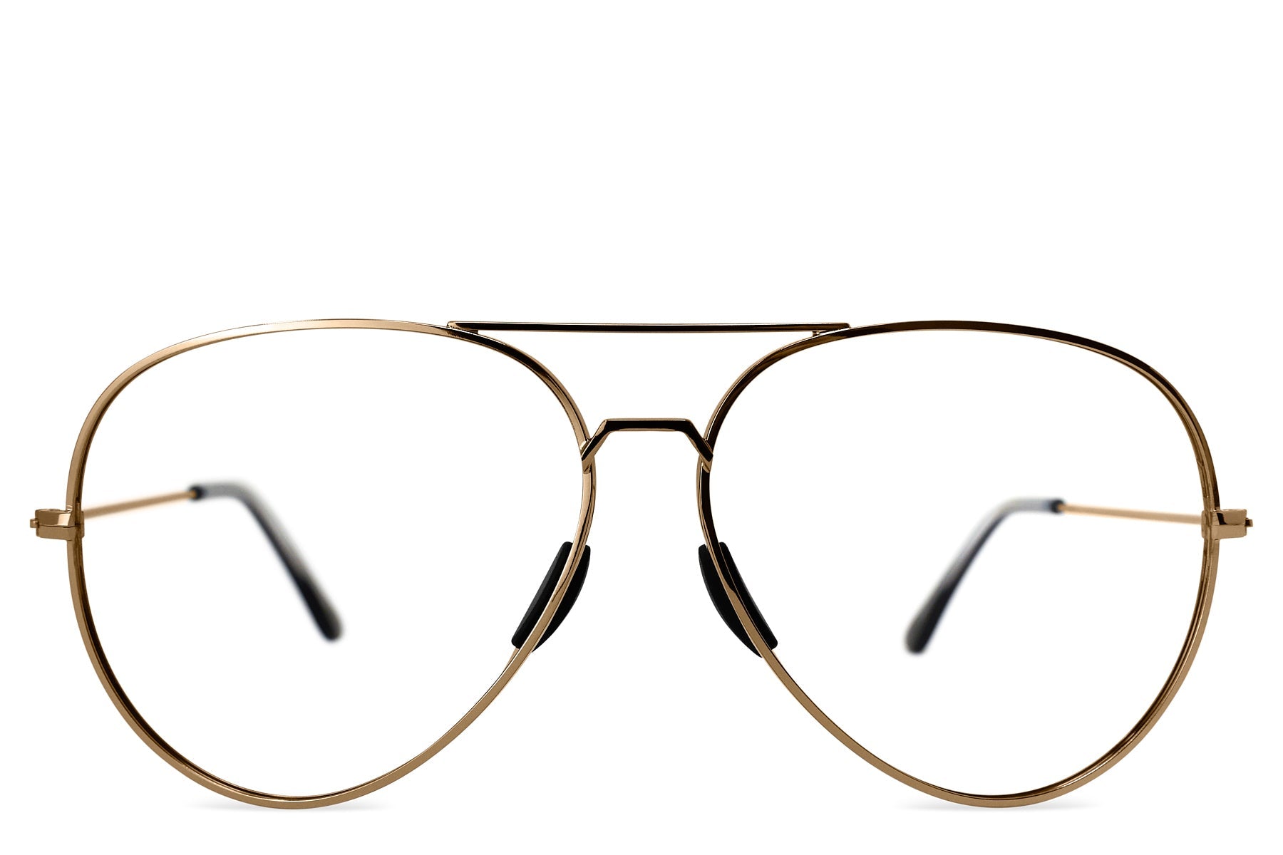 Gold Aviator Small Rx Glasses - Tangle-Free