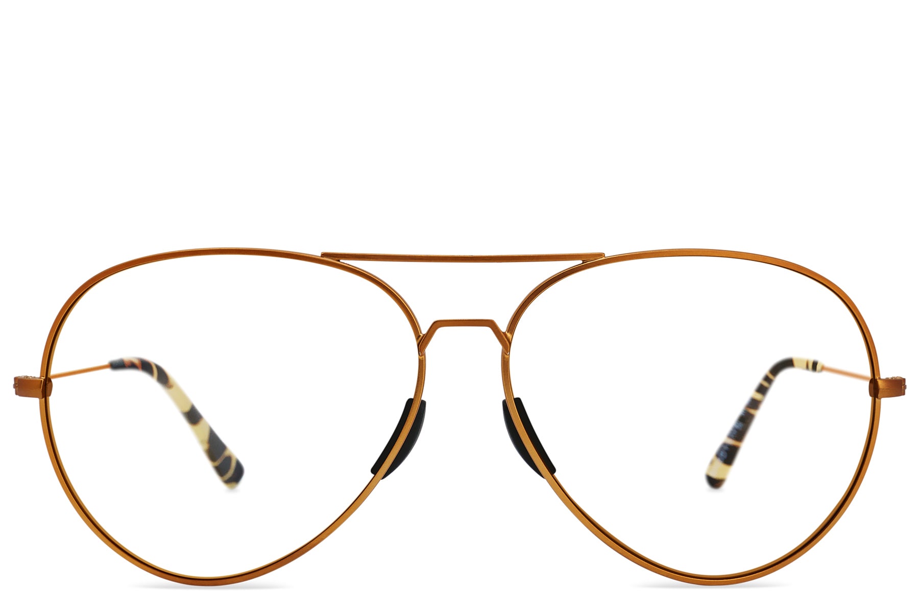 Tangle-Free Aviator Small Rx Glasses - Prairie Tortoise