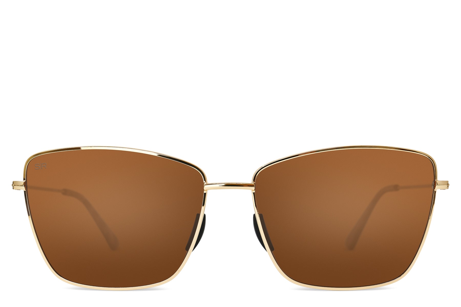 Melrose Amber Gold Polarized Sunglasses - Tangle Free