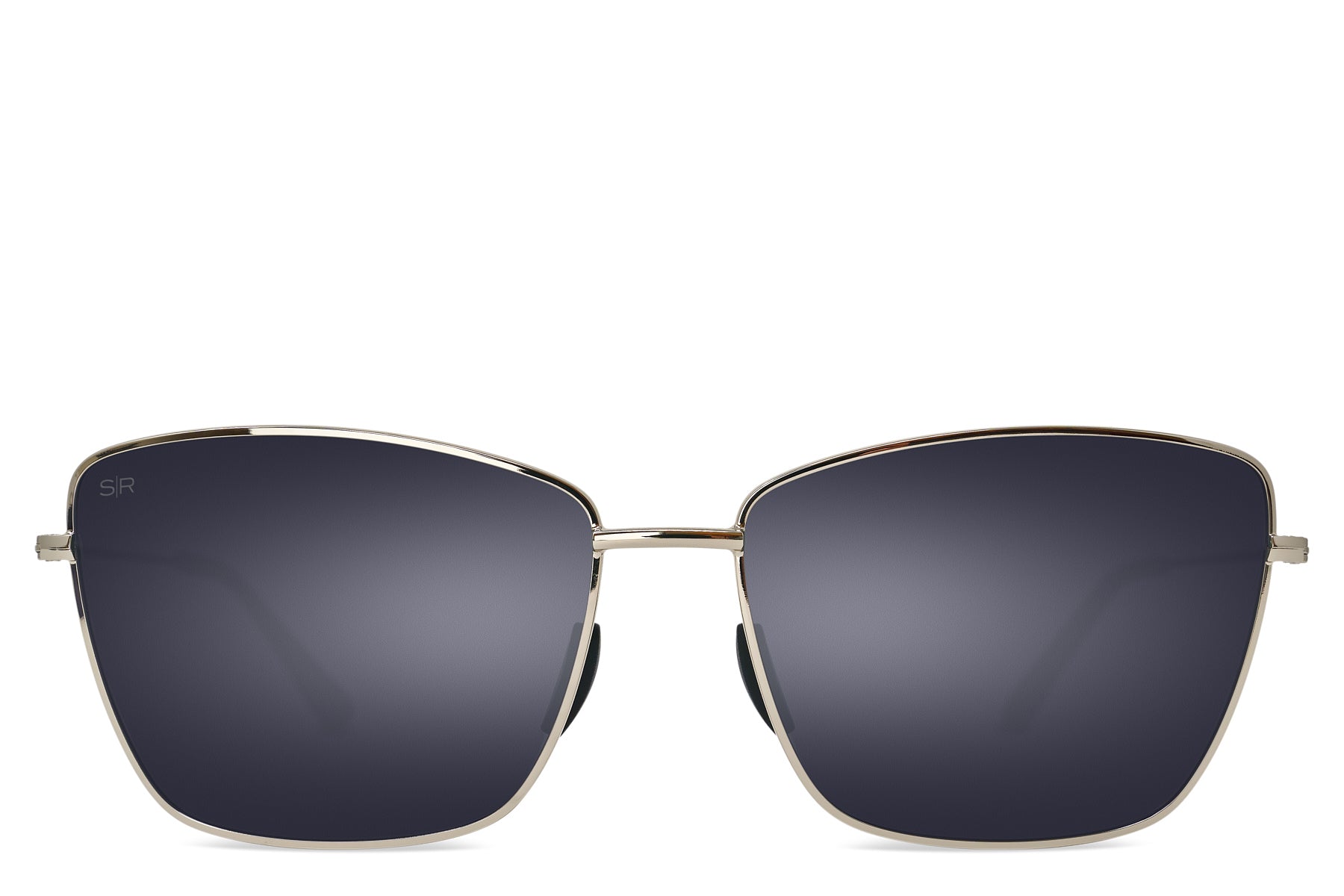 Melrose Polarized Sunglasses - Tangle-Free Blackout