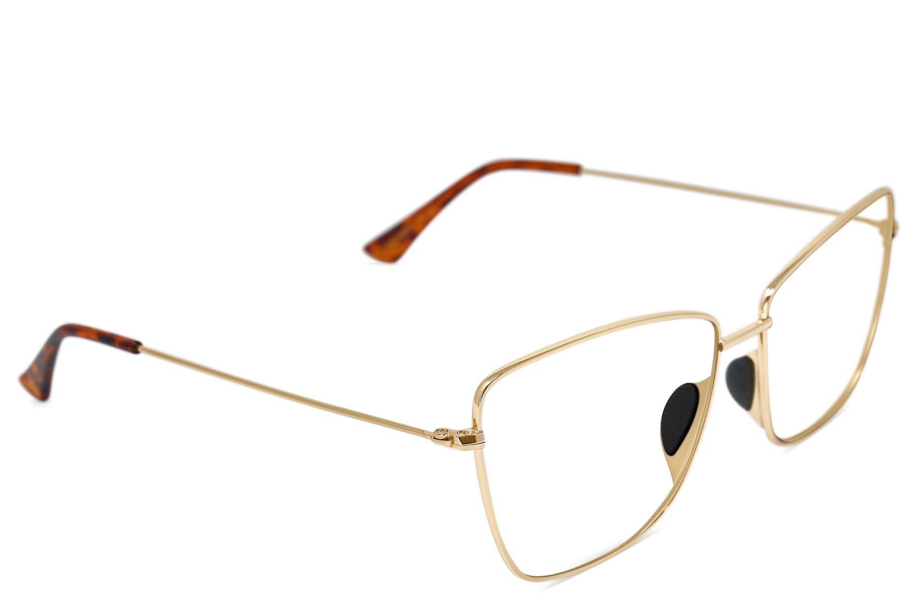 Melrose Rx Gold Tortoise Tangle-Free Glasses