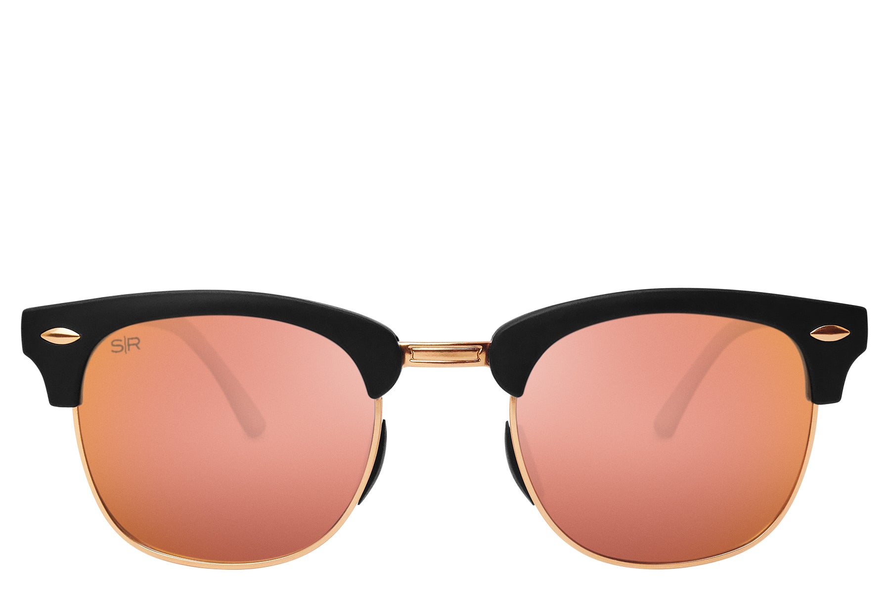 Oakmont Rose Gold Polarized Sunglasses – Tangle-Free