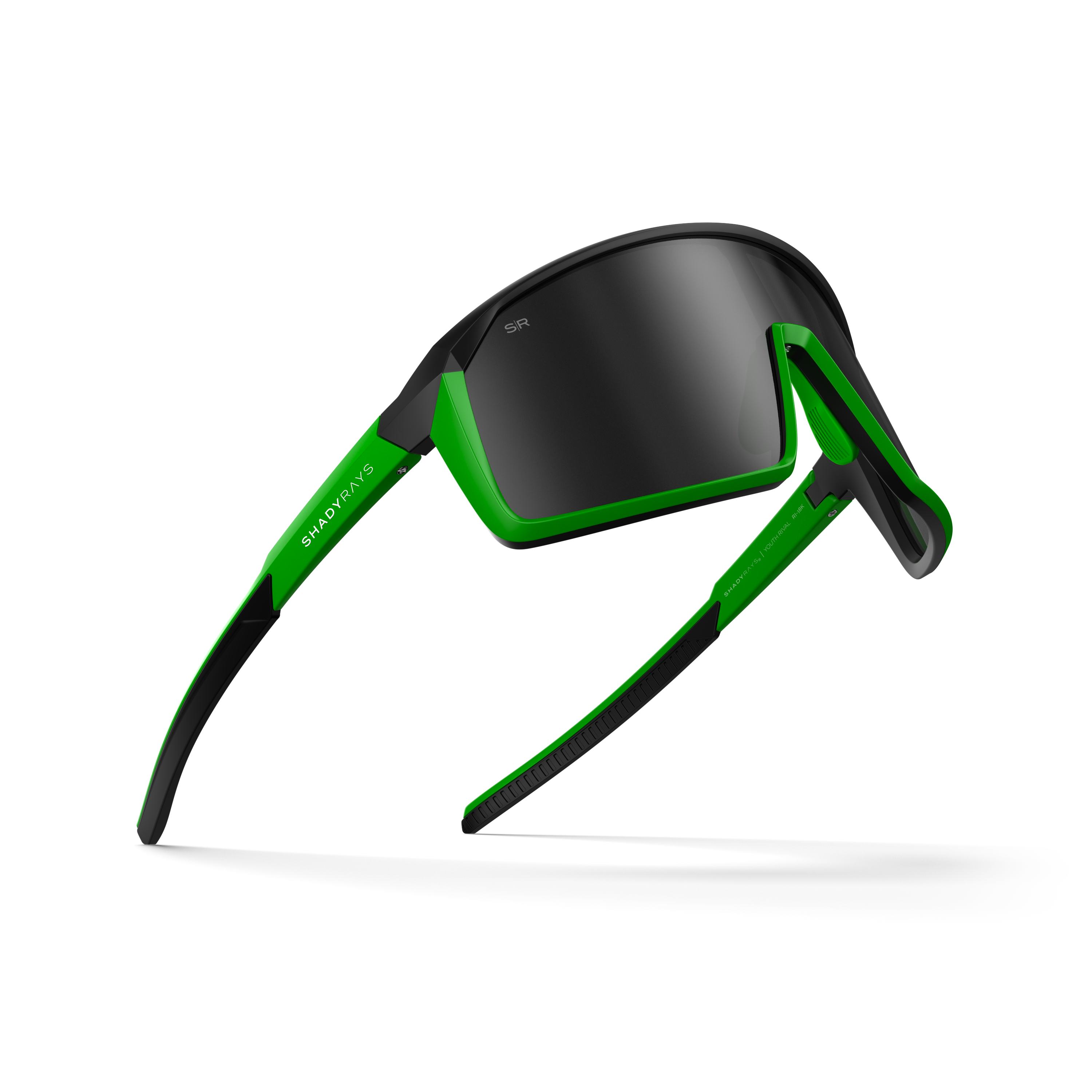 Lime Black Youth Rival Sneakers