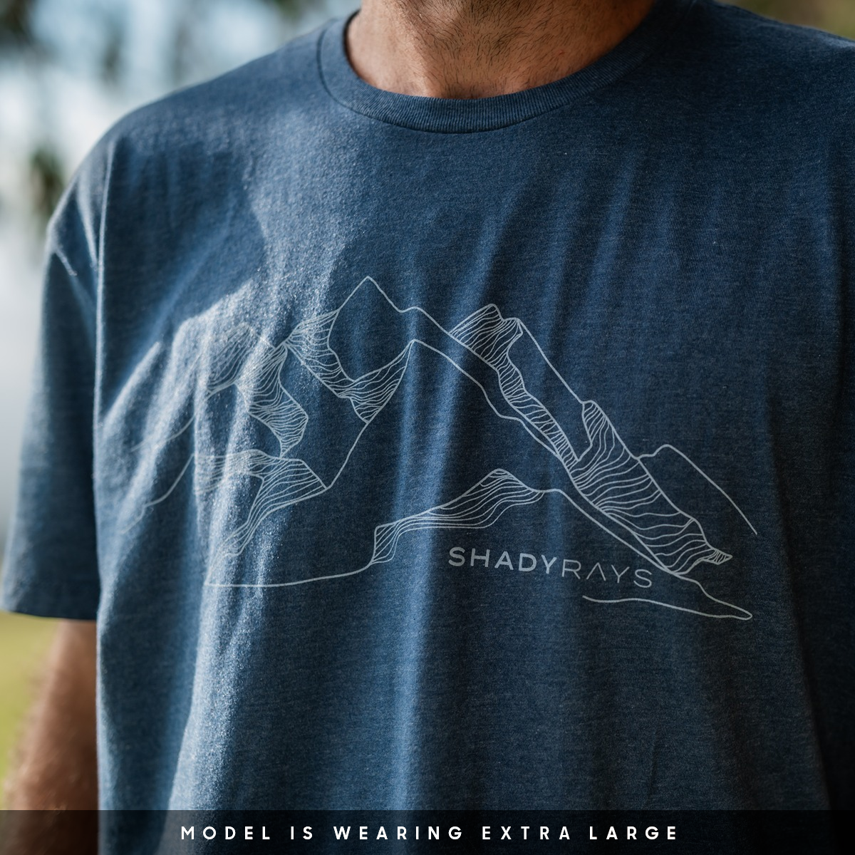 Mountain Ocean Graphic Tee for Outdoor Lovers